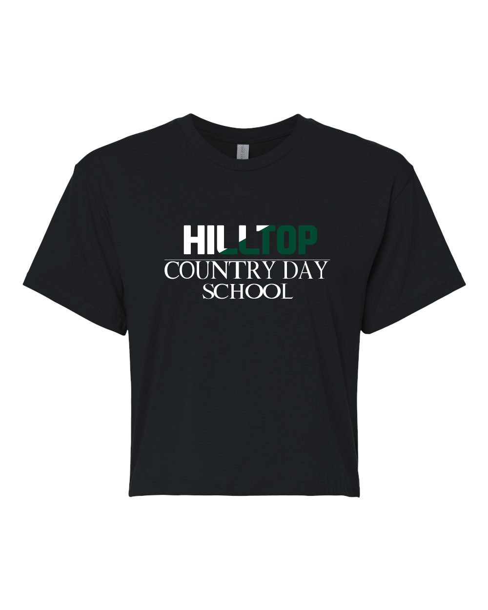 Hilltop Country Day School Design 4 crop top