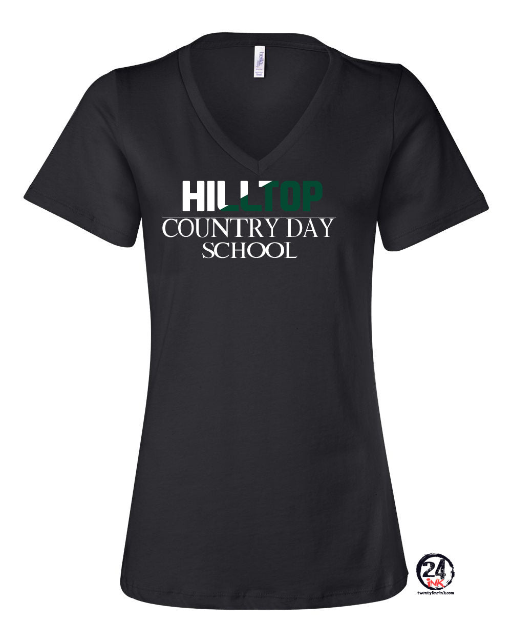 Hilltop Country Day School Design 4 V-Neck