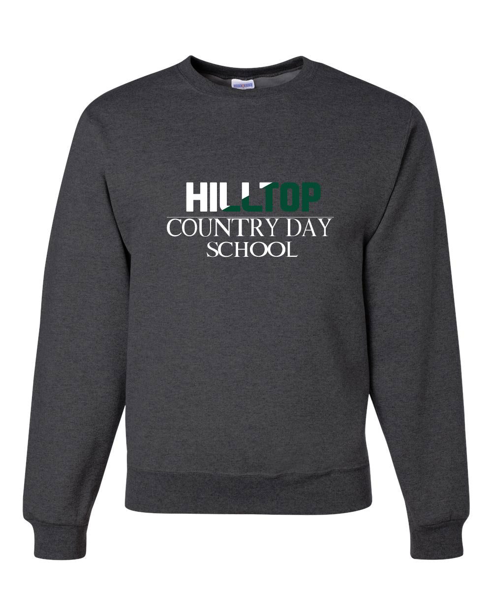 Hilltop Country Day School Design 4 non hooded sweatshirt