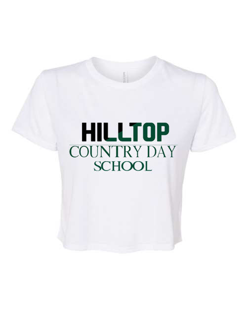 Hilltop Country Day School Design 4 crop top