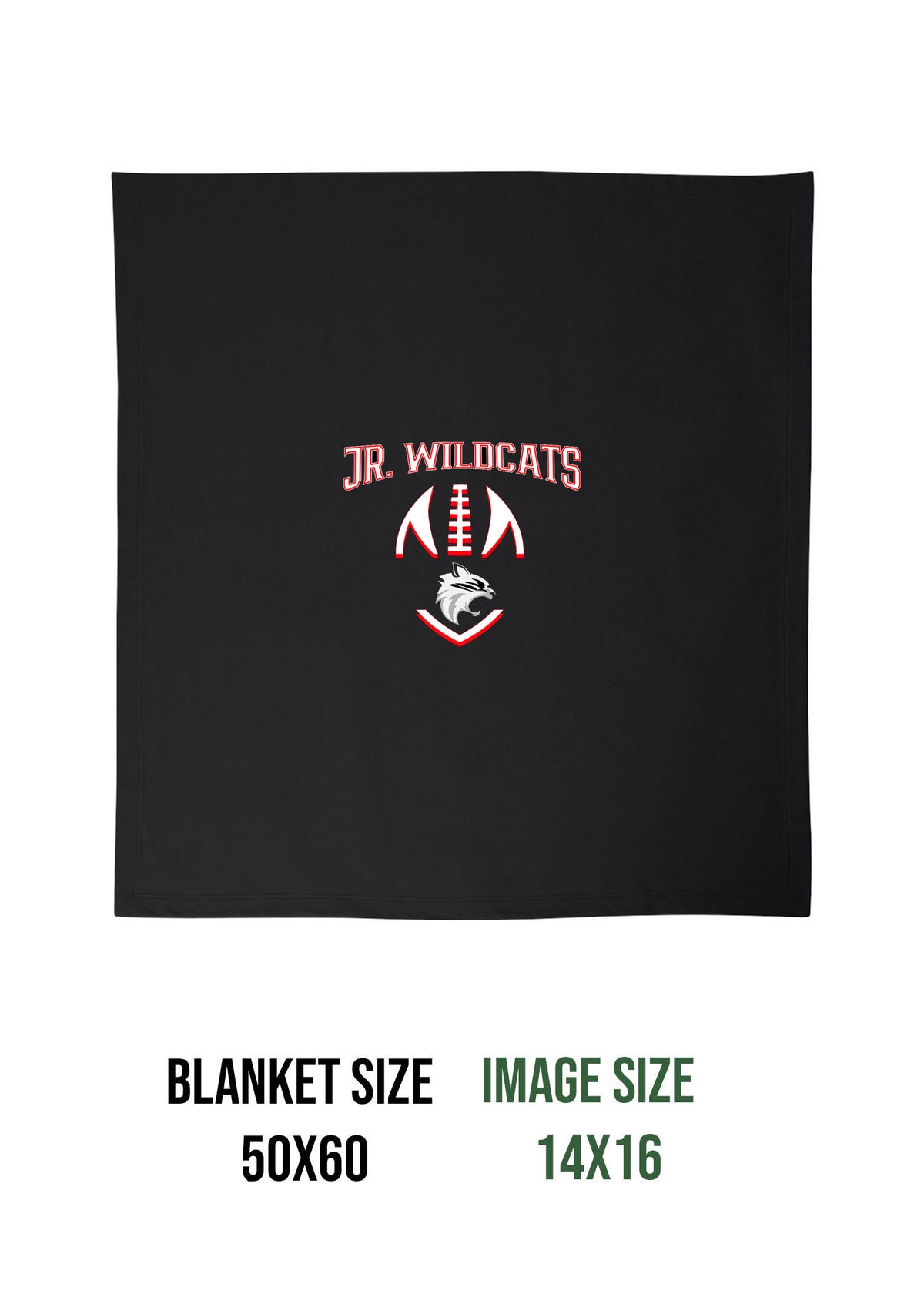 High Point Football Design 4 Blanket