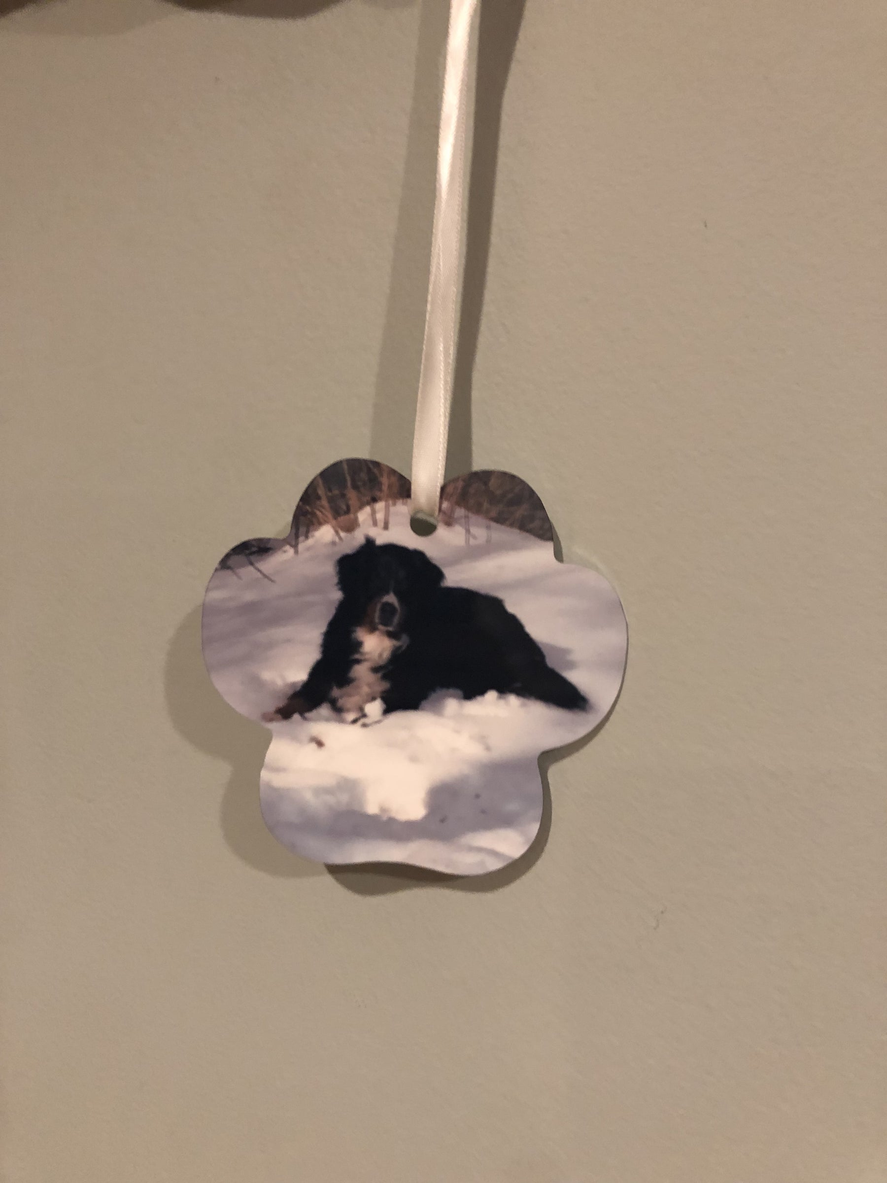 Paw Print Ornament