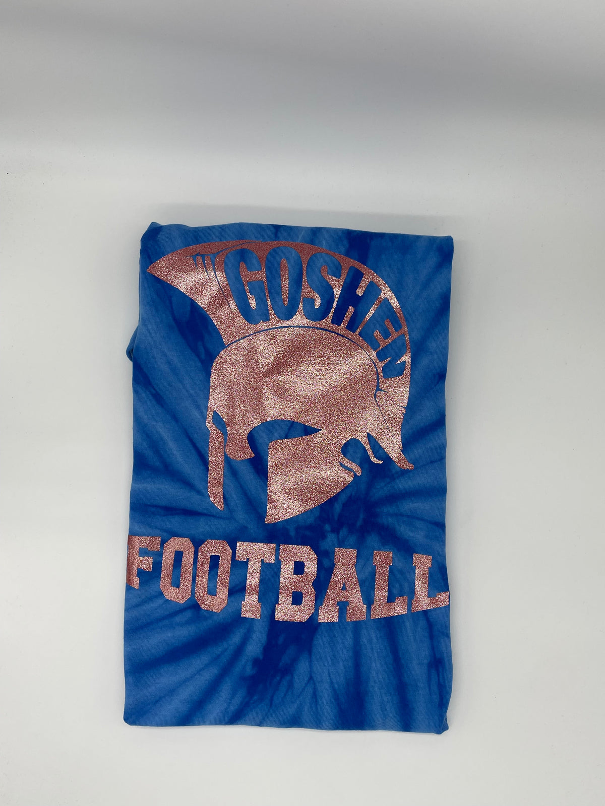 Goshen Football Glitter Tie Dye t-Shirt, SALE