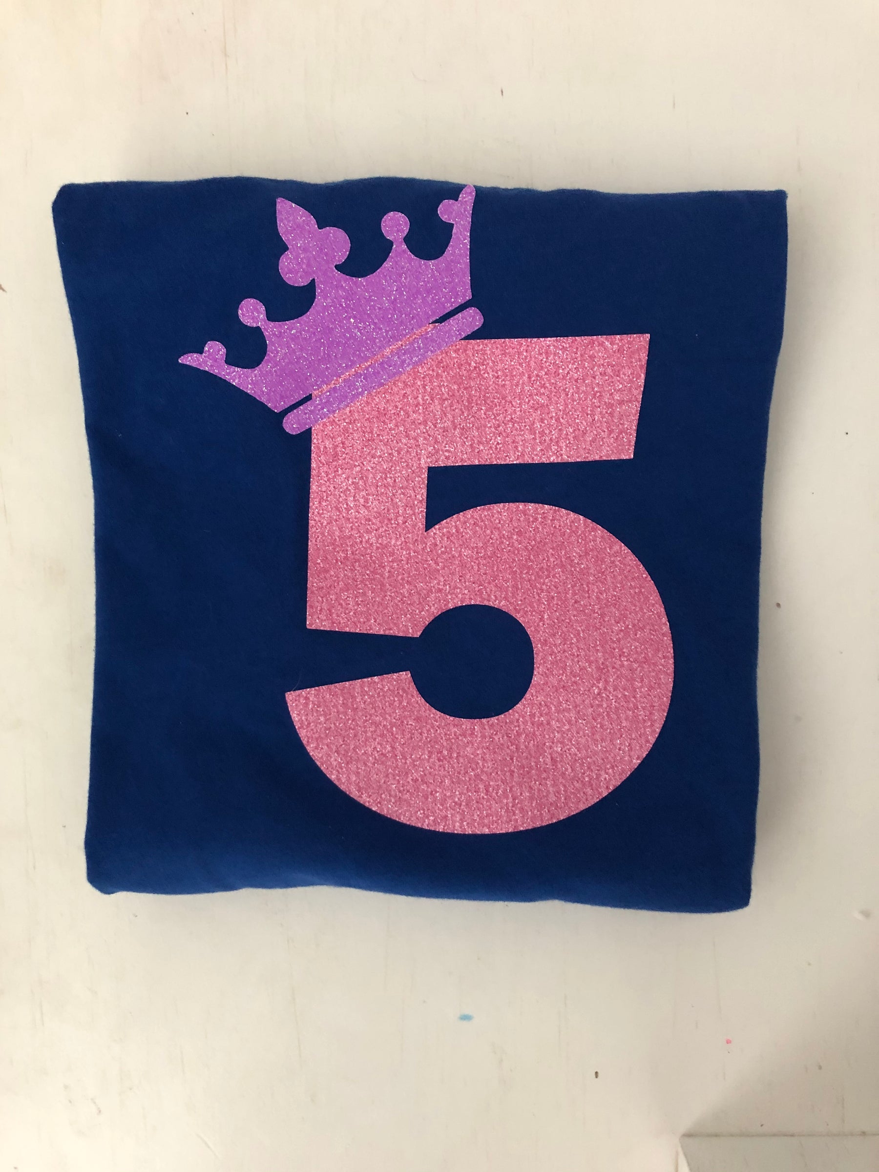 Princess Crown Number Tee