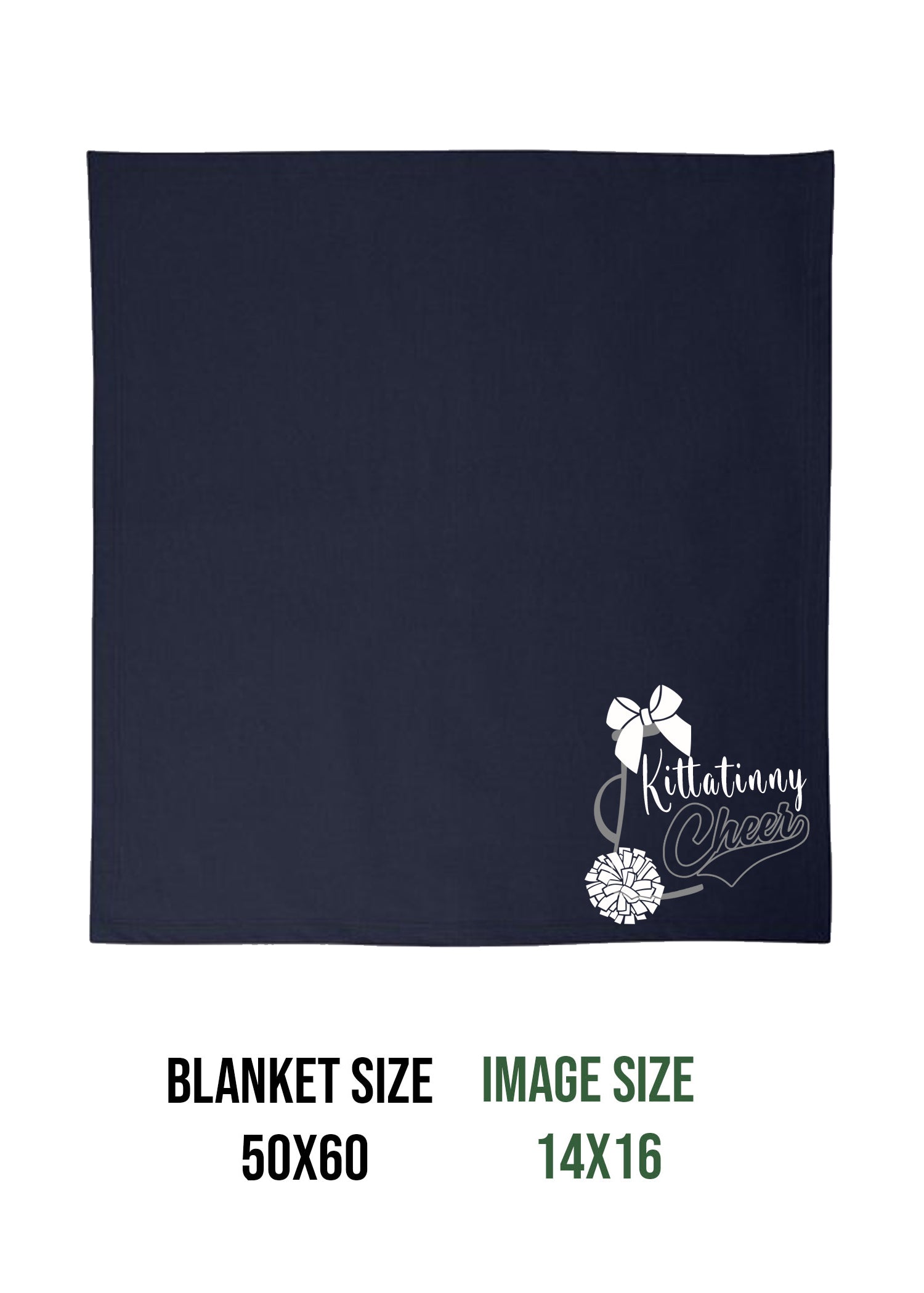Kittatinny Cheer Design 2 Blanket