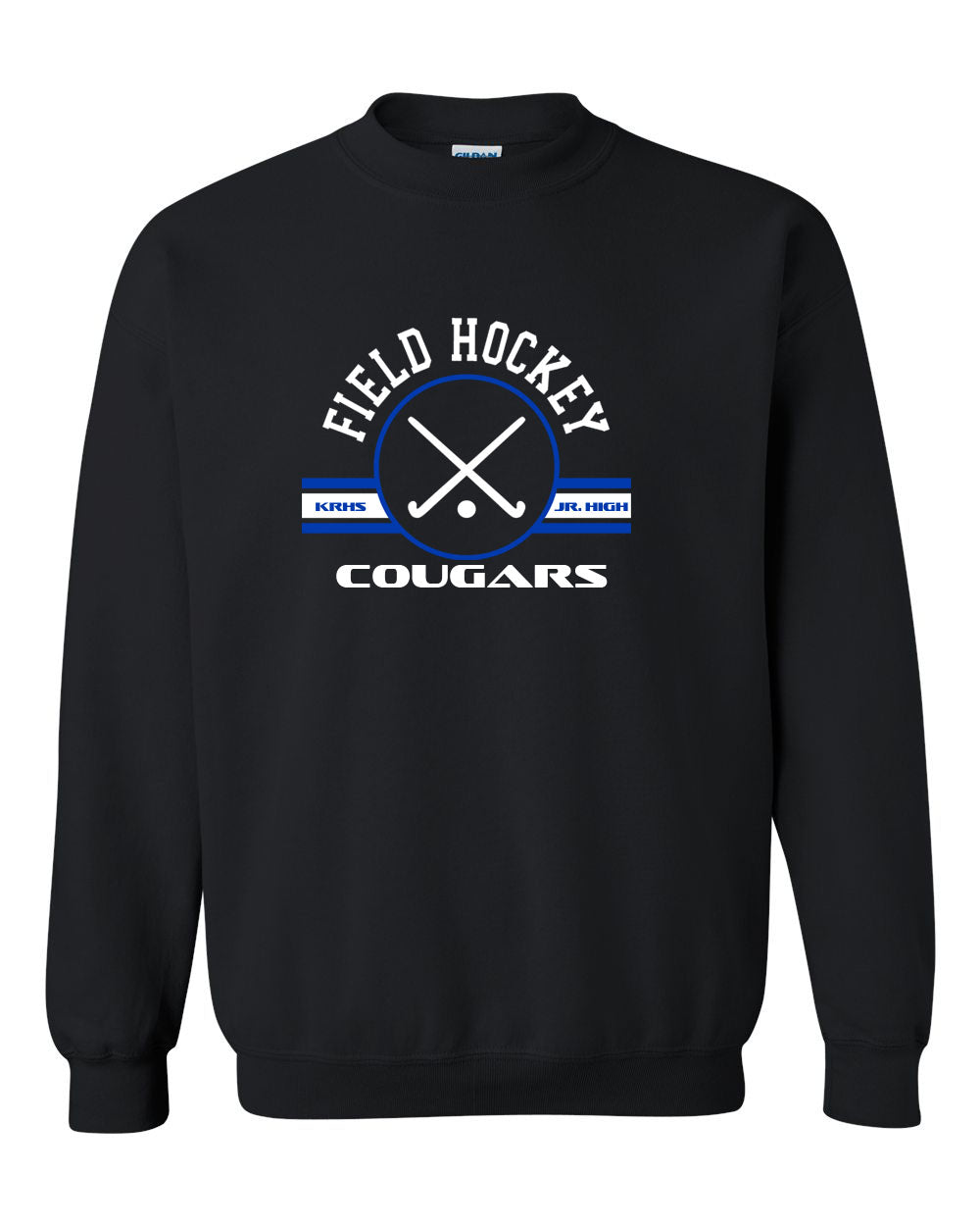 Kittatinny Jr High Field Hockey Design 1 non hooded sweatshirt