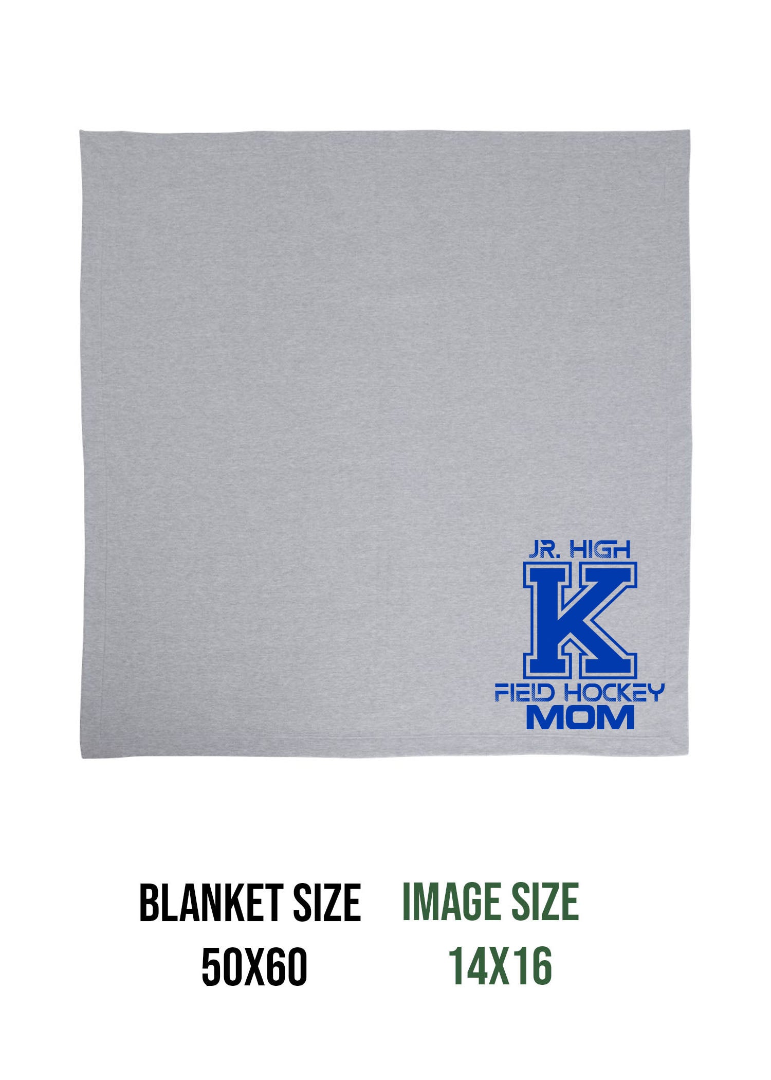 Kittatinny Jr High Field Hockey Design 4 Blanket