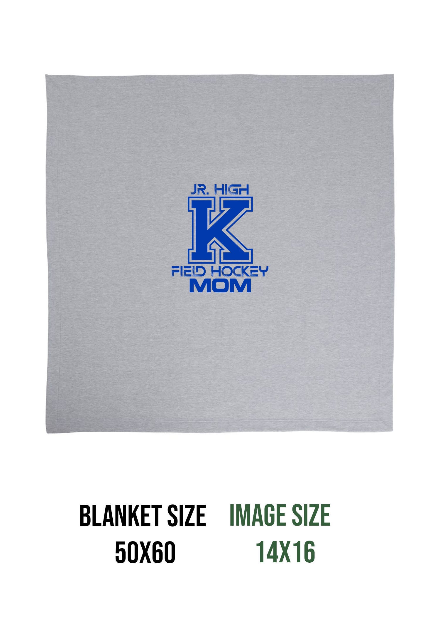 Kittatinny Jr High Field Hockey Design 4 Blanket