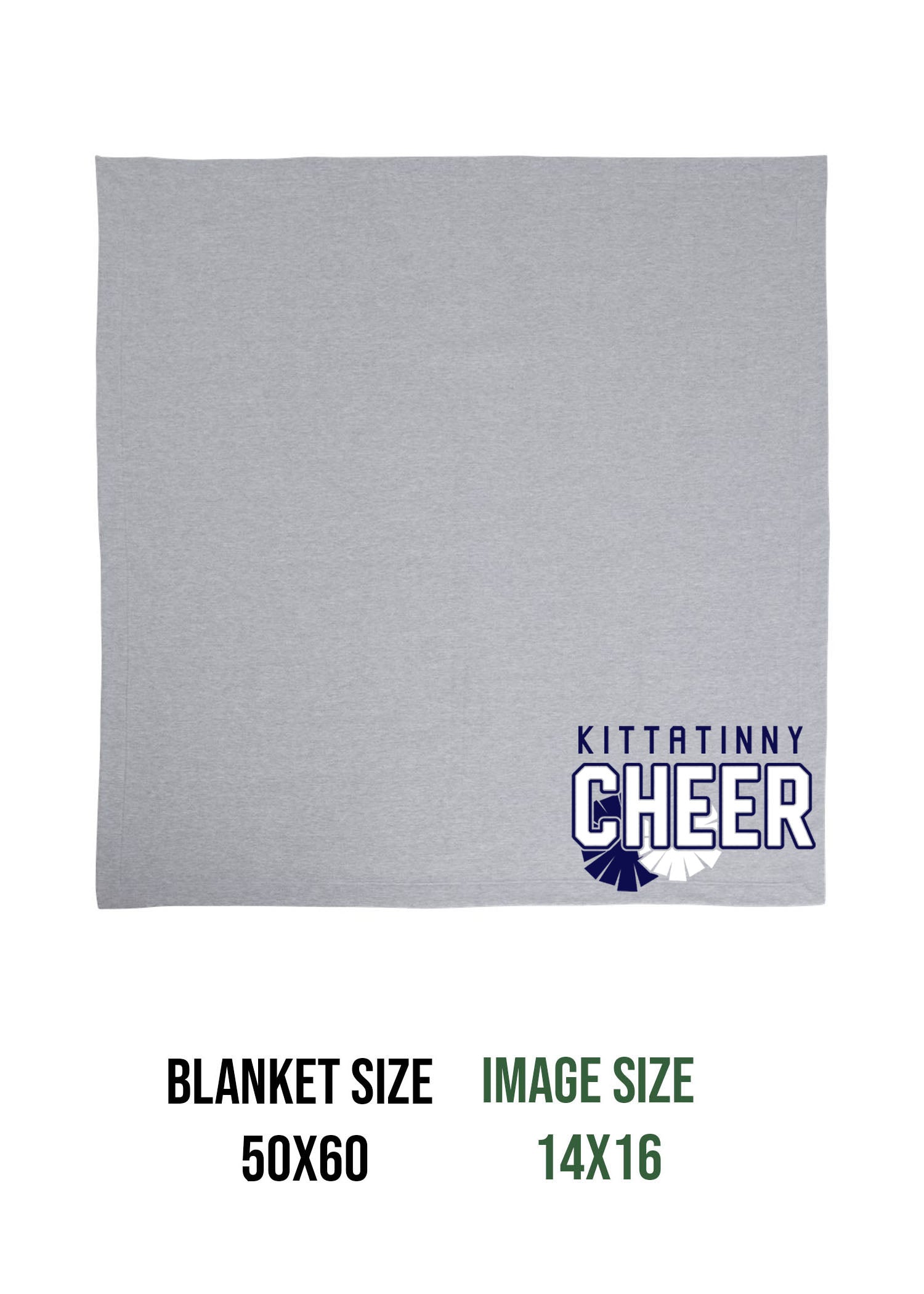 Kittatinny Cheer Design 4 Blanket