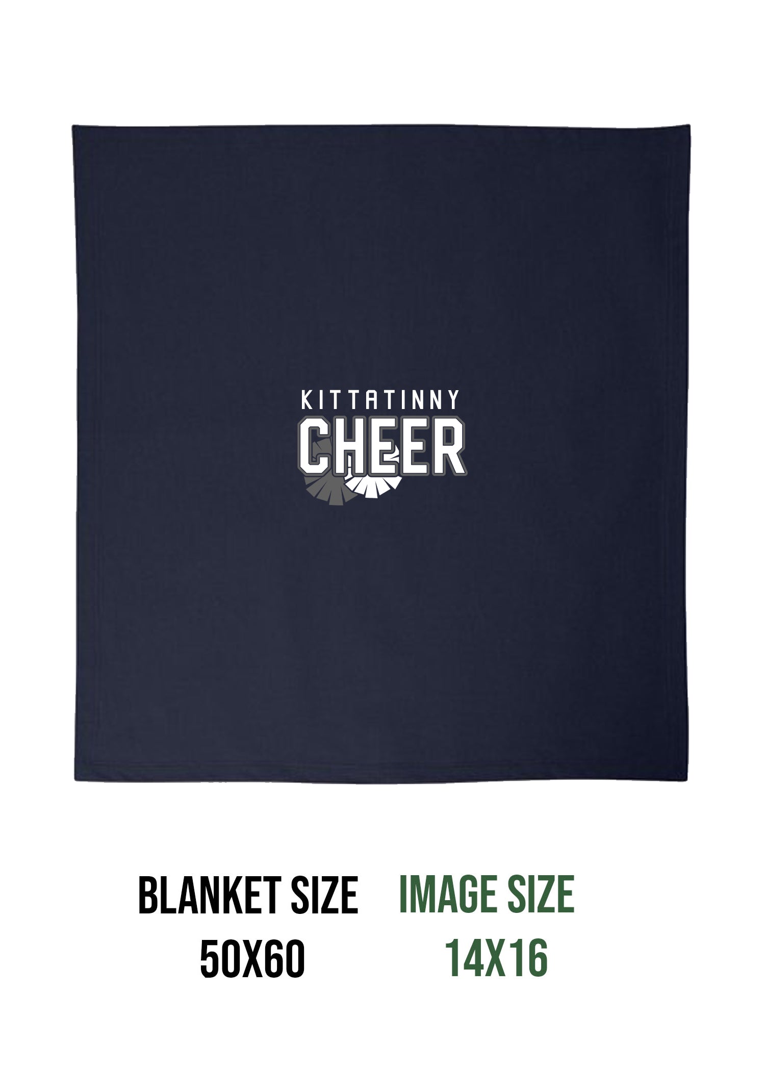 Kittatinny Cheer Design 4 Blanket