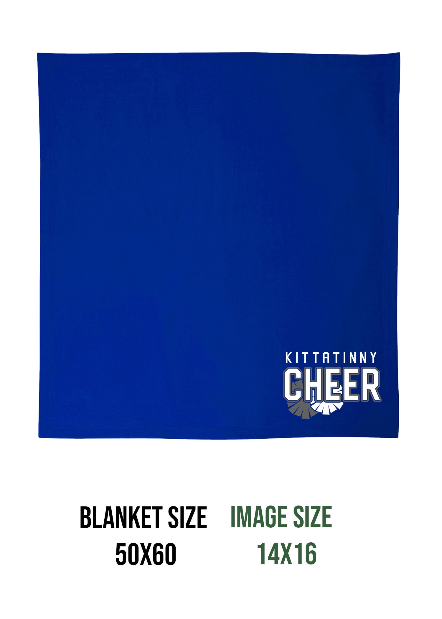 Kittatinny Cheer Design 4 Blanket