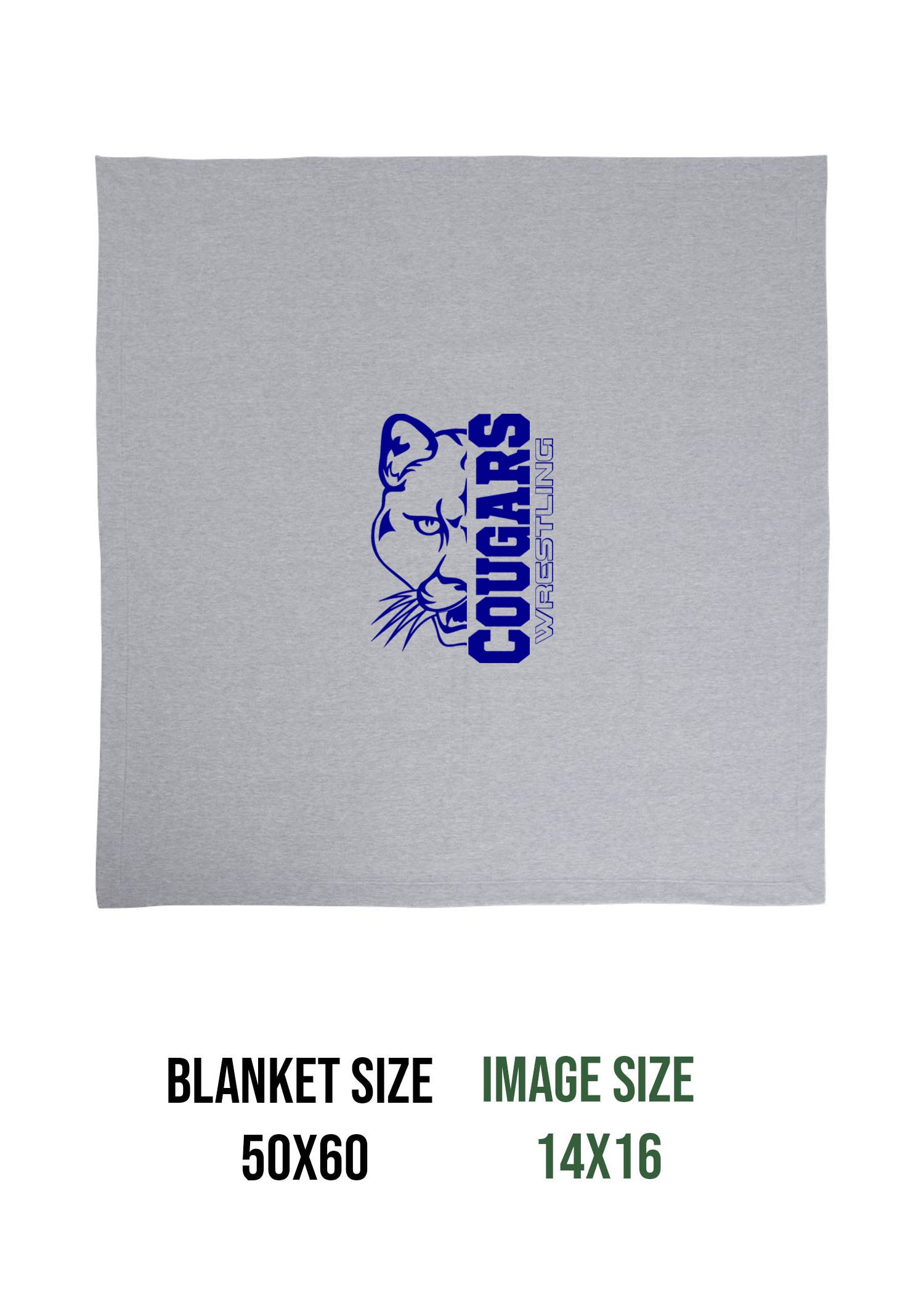 Kitattinny Wrestling Design 1 Blanket