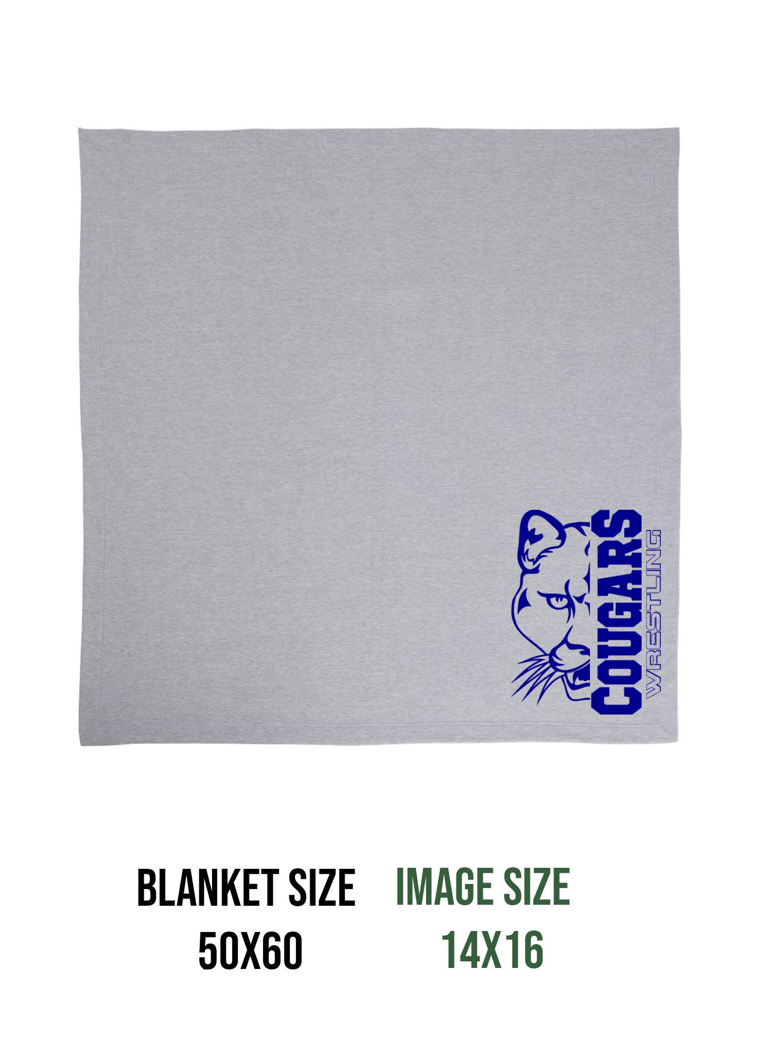 Kitattinny Wrestling Design 1 Blanket