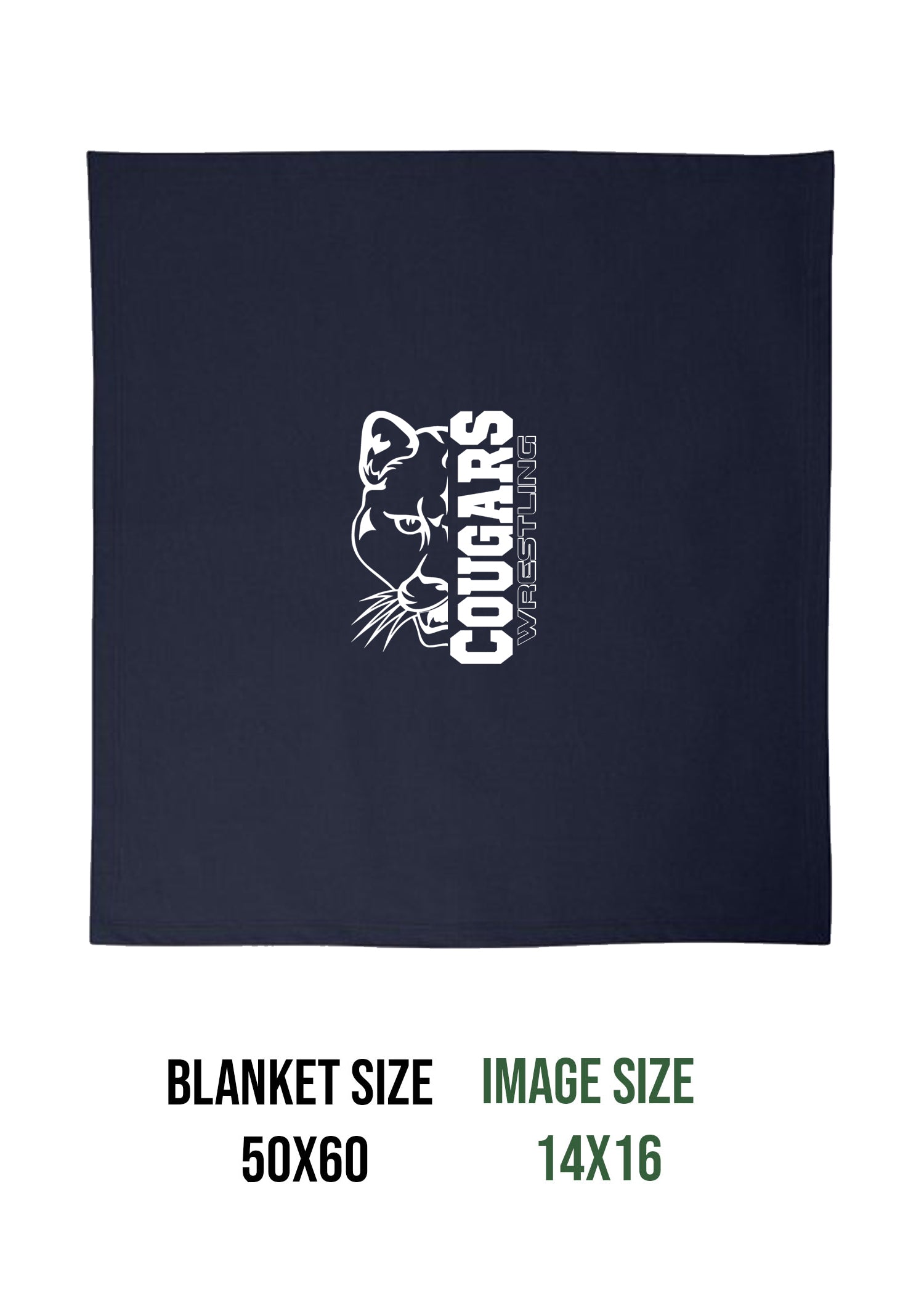 Kitattinny Wrestling Design 1 Blanket