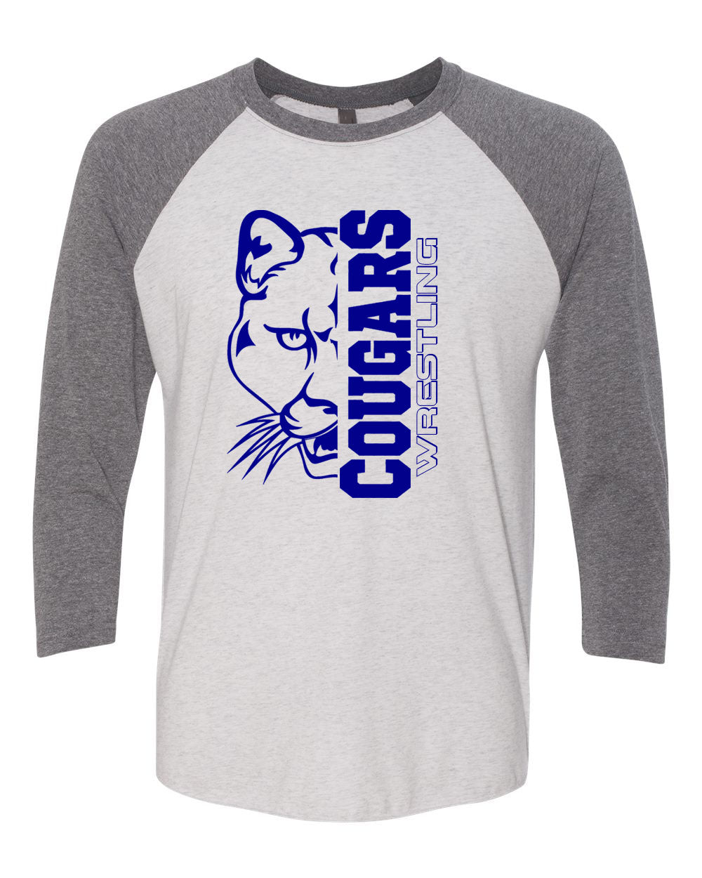 Kittatinny Wrestling Design 1 raglan shirt