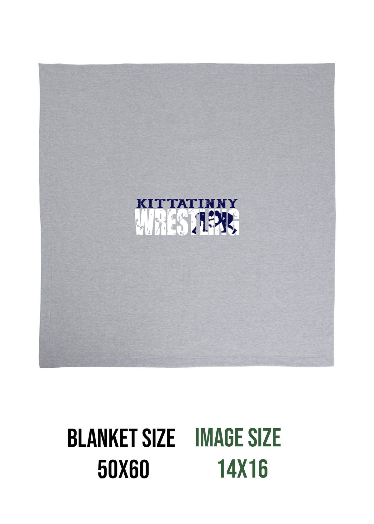 Kitattinny Wrestling Design 2 Blanket