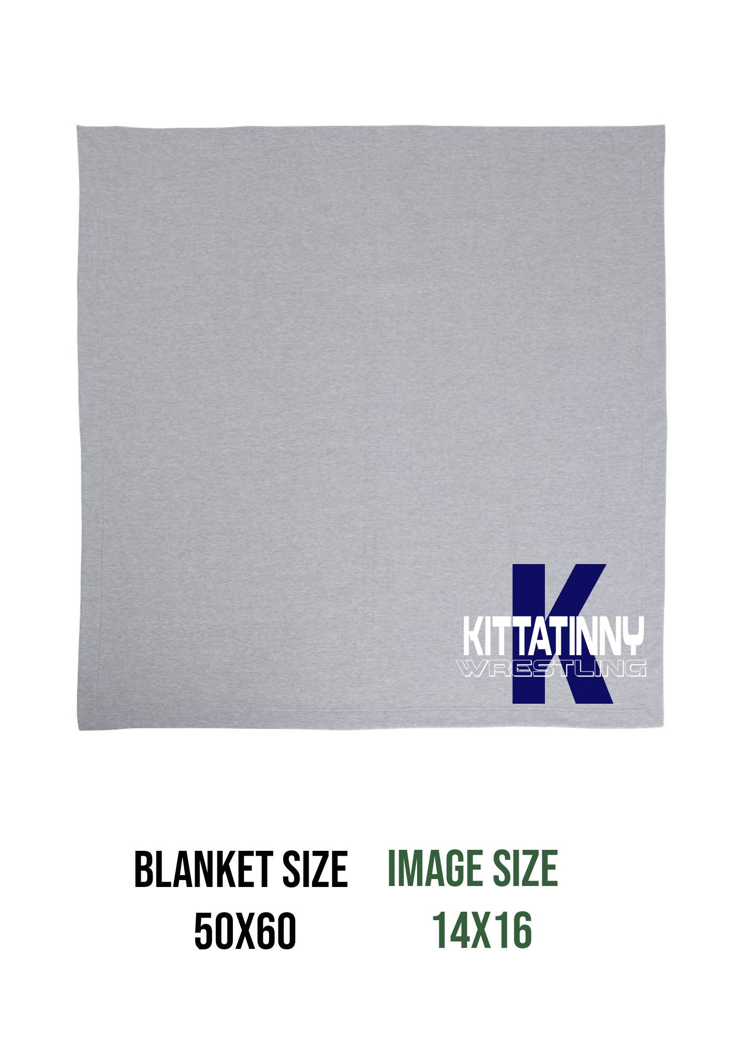 Kitattinny Wrestling Design 5 Blanket