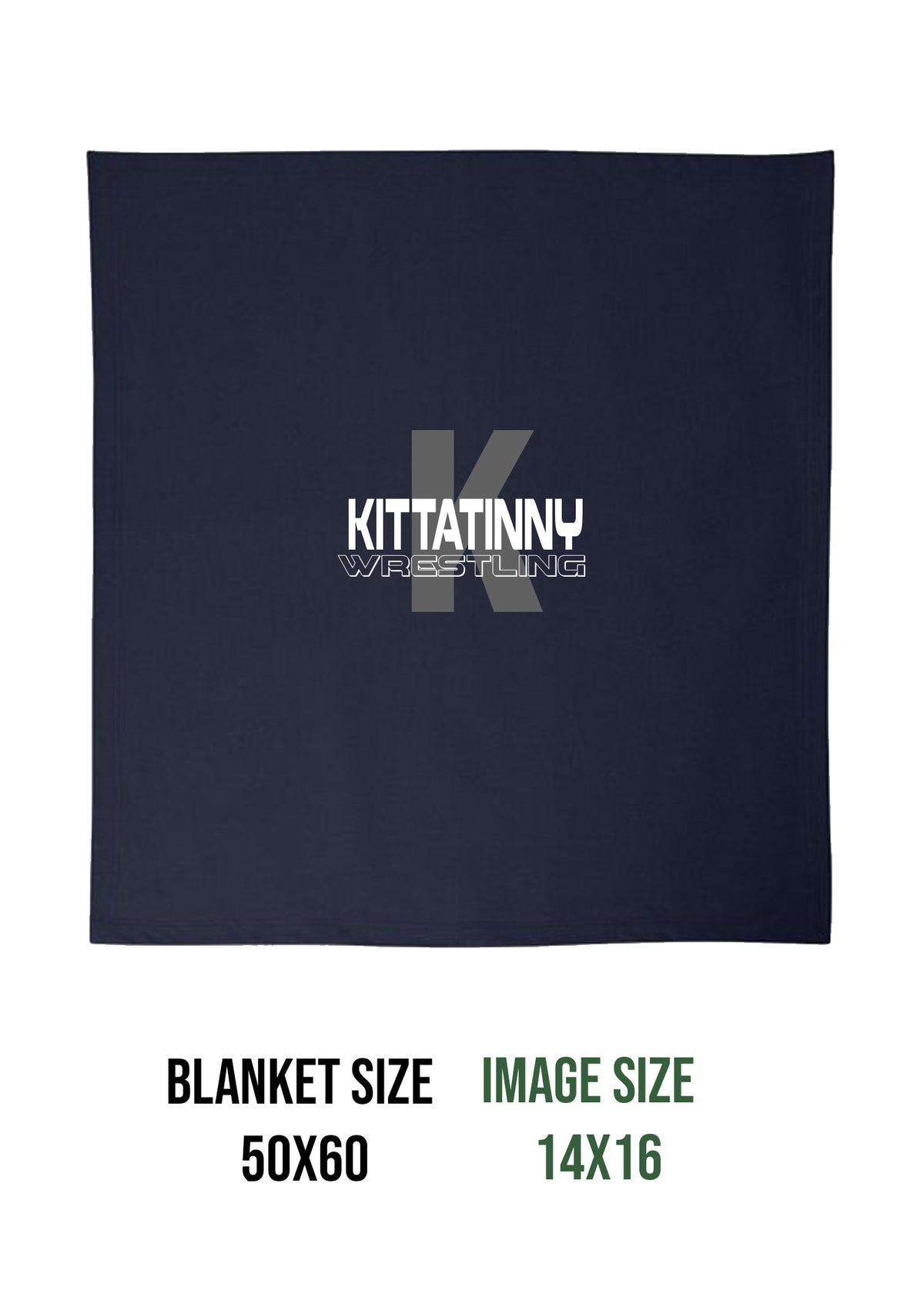 Kitattinny Wrestling Design 5 Blanket