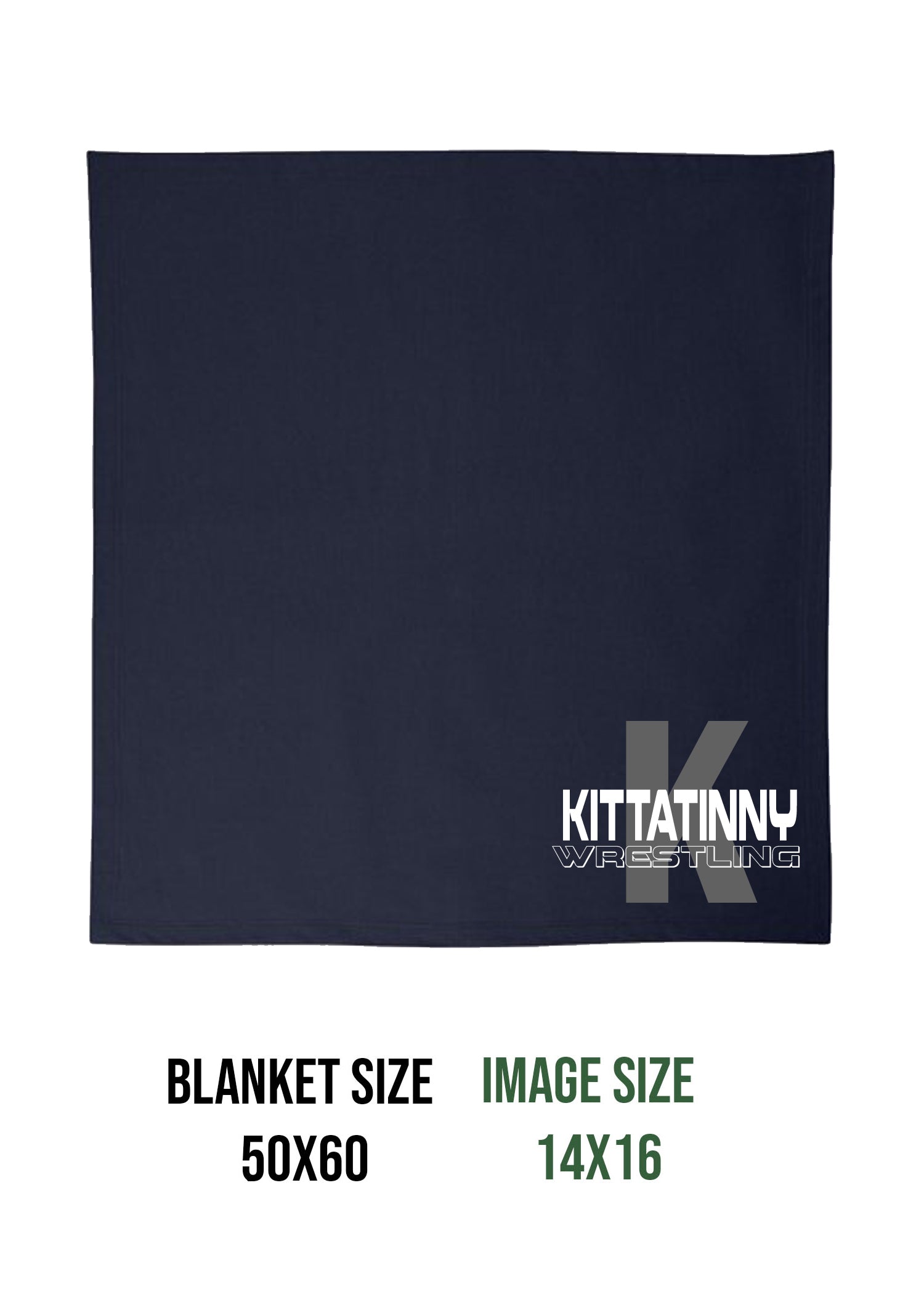 Kitattinny Wrestling Design 5 Blanket