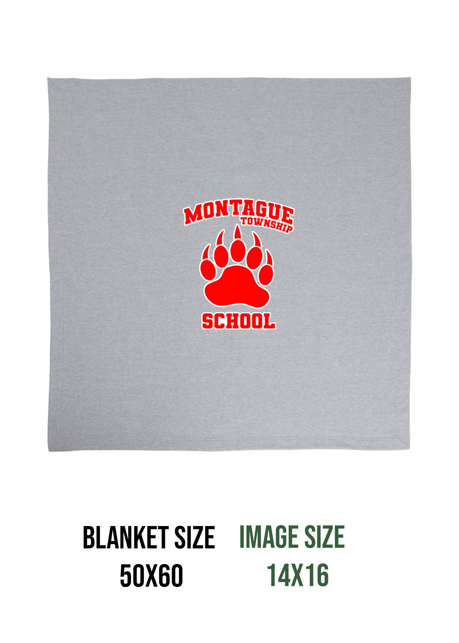 Montage school Design 2 Blanket