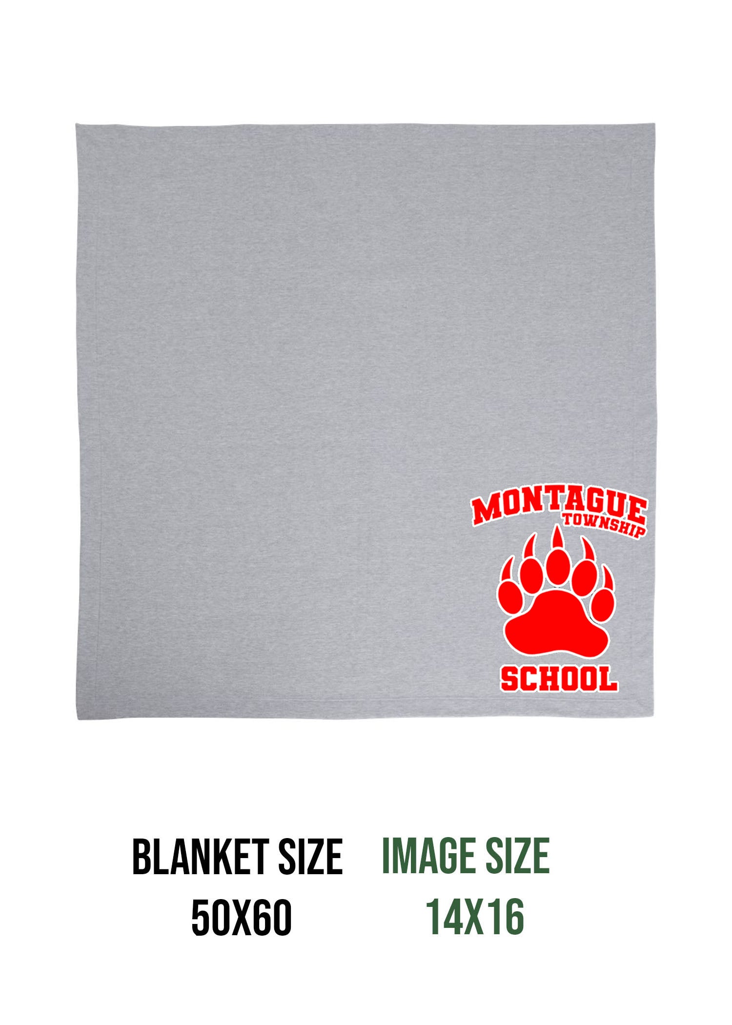 Montage school Design 2 Blanket