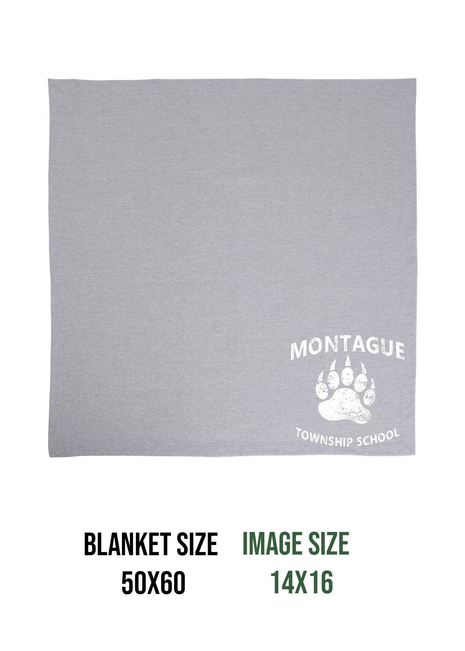 Montage school Design 3 Blanket