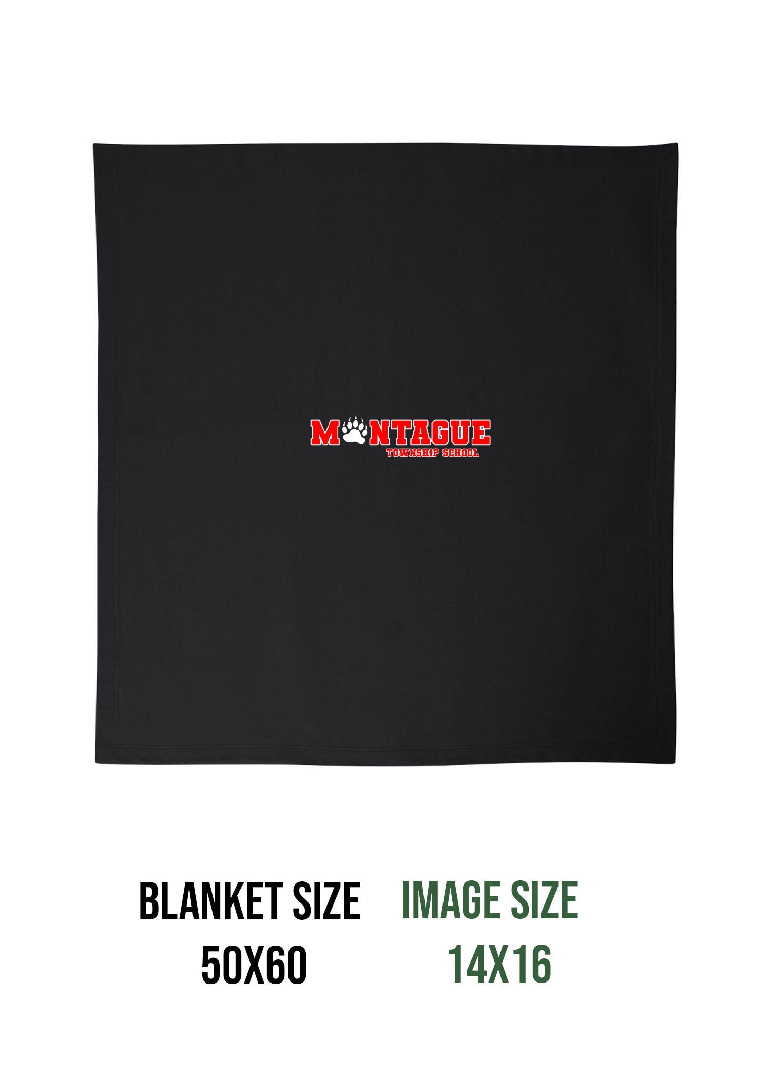 Montage school Design 4 Blanket