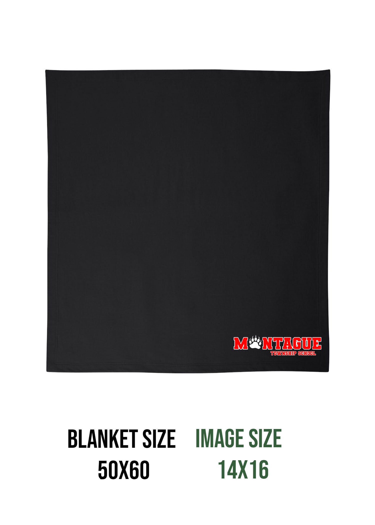 Montage school Design 4 Blanket