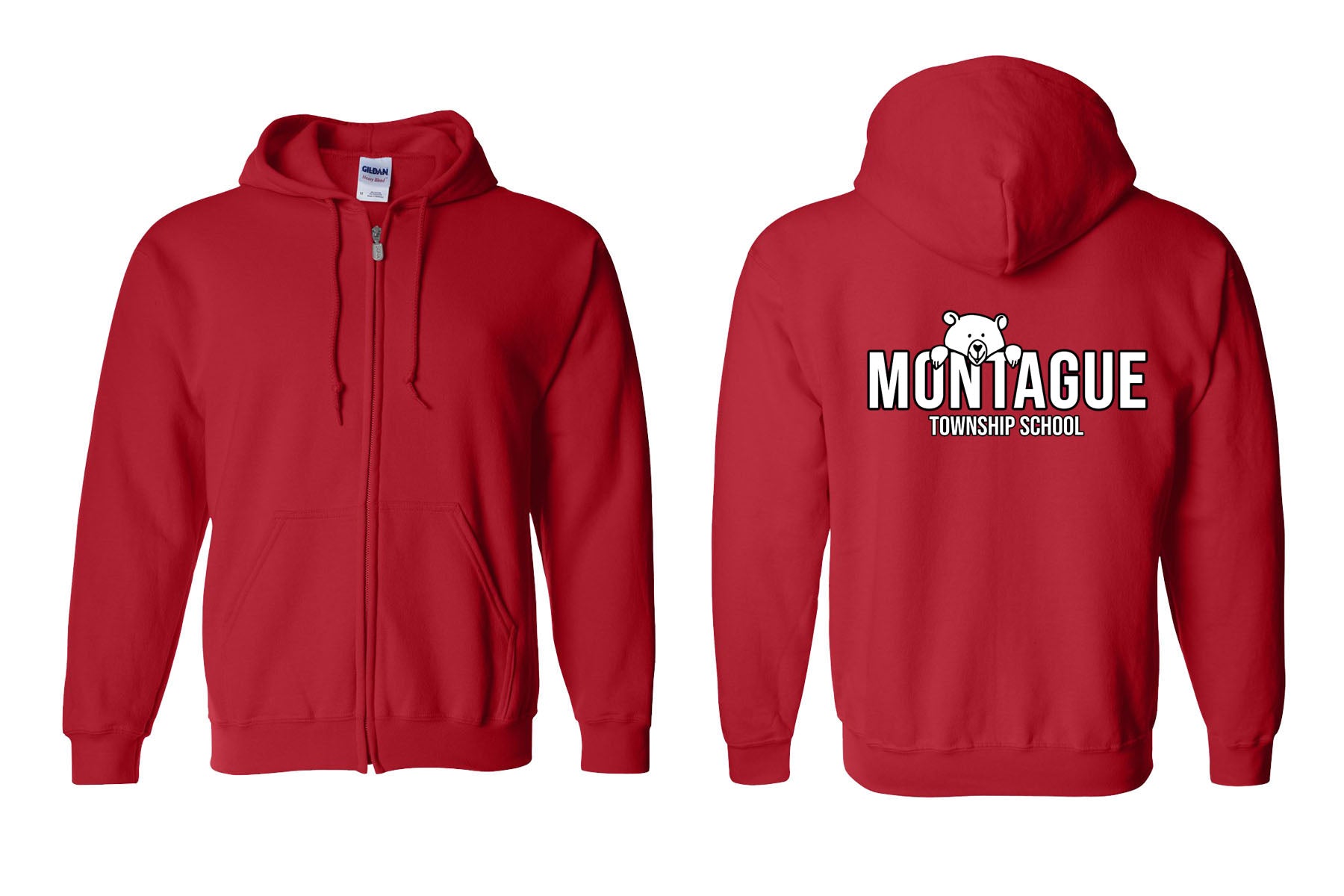 Montague design 5 Zip up Sweatshirt