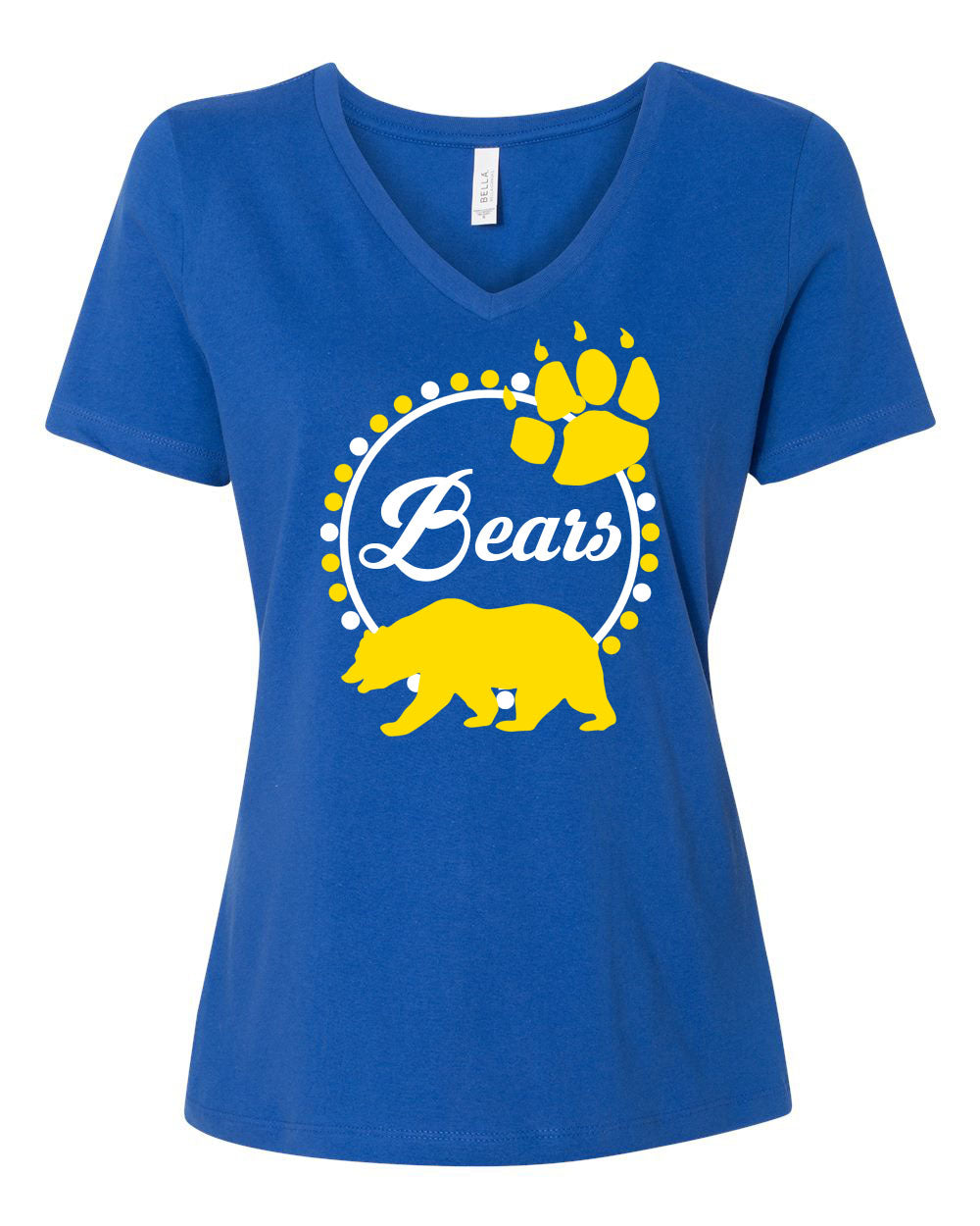 Bears Design 9 V-neck T-Shirt