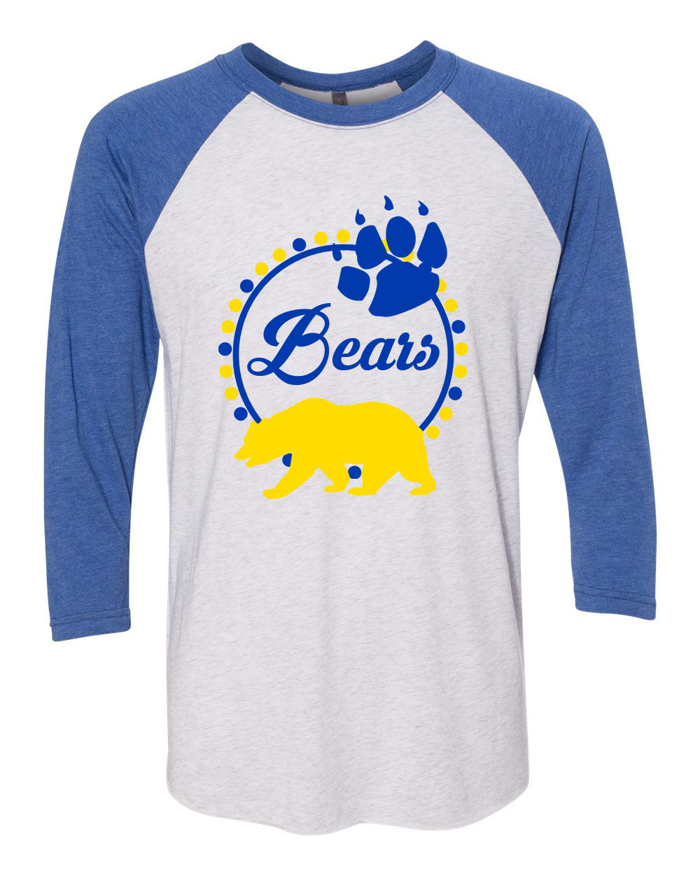 Bears design 9 raglan shirt
