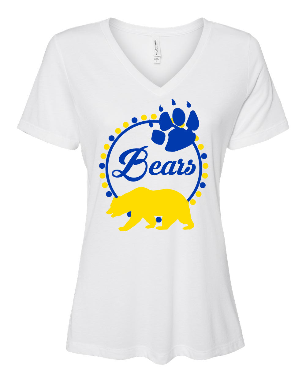 Bears Design 9 V-neck T-Shirt