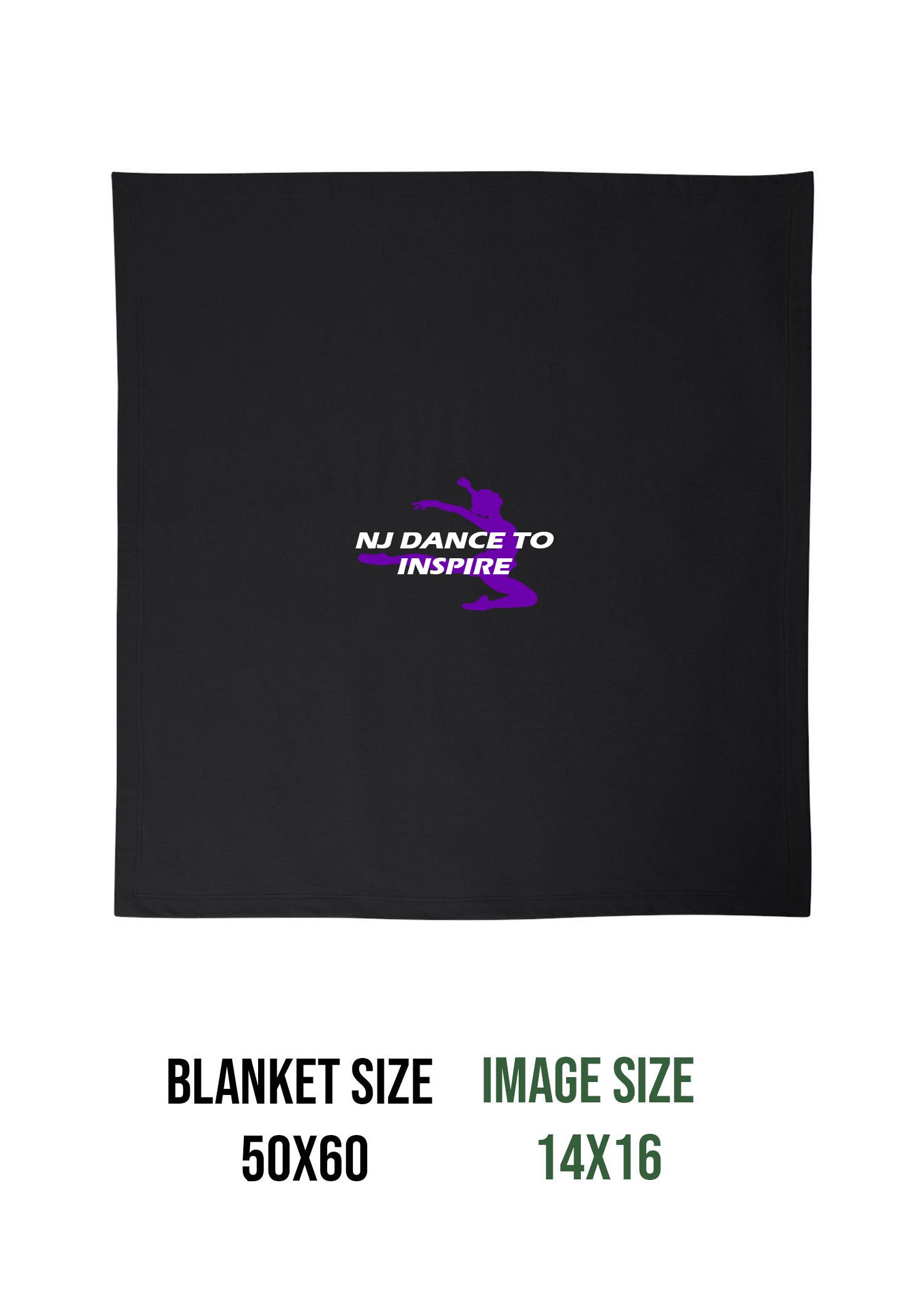 NJ Dance Design 1 Blanket