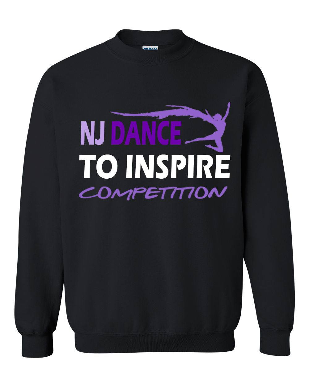 NJ Dance Design 5 non hooded sweatshirt