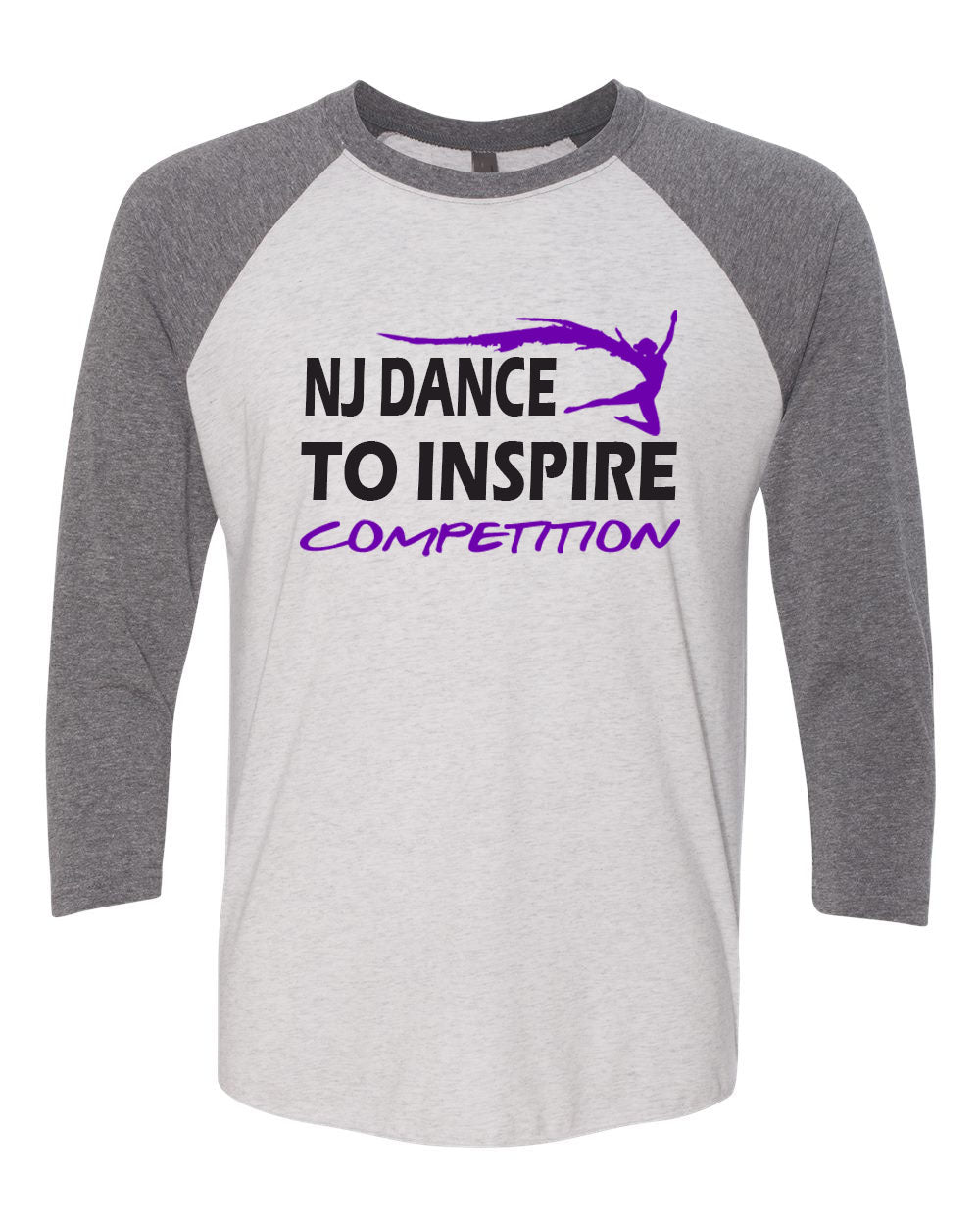 NJ Dance Design 5 raglan shirt