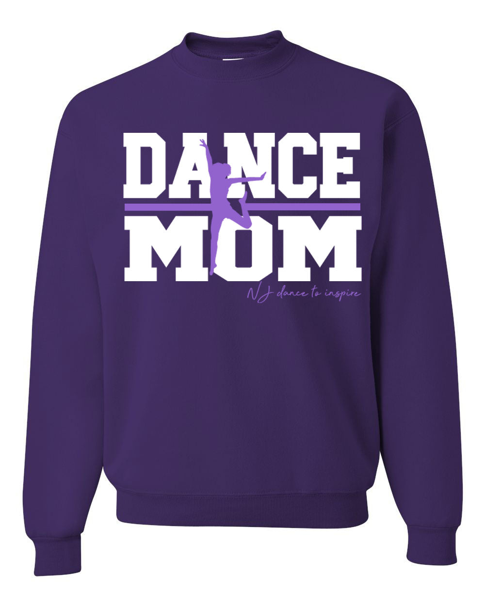 NJ Dance Design 9 non hooded sweatshirt