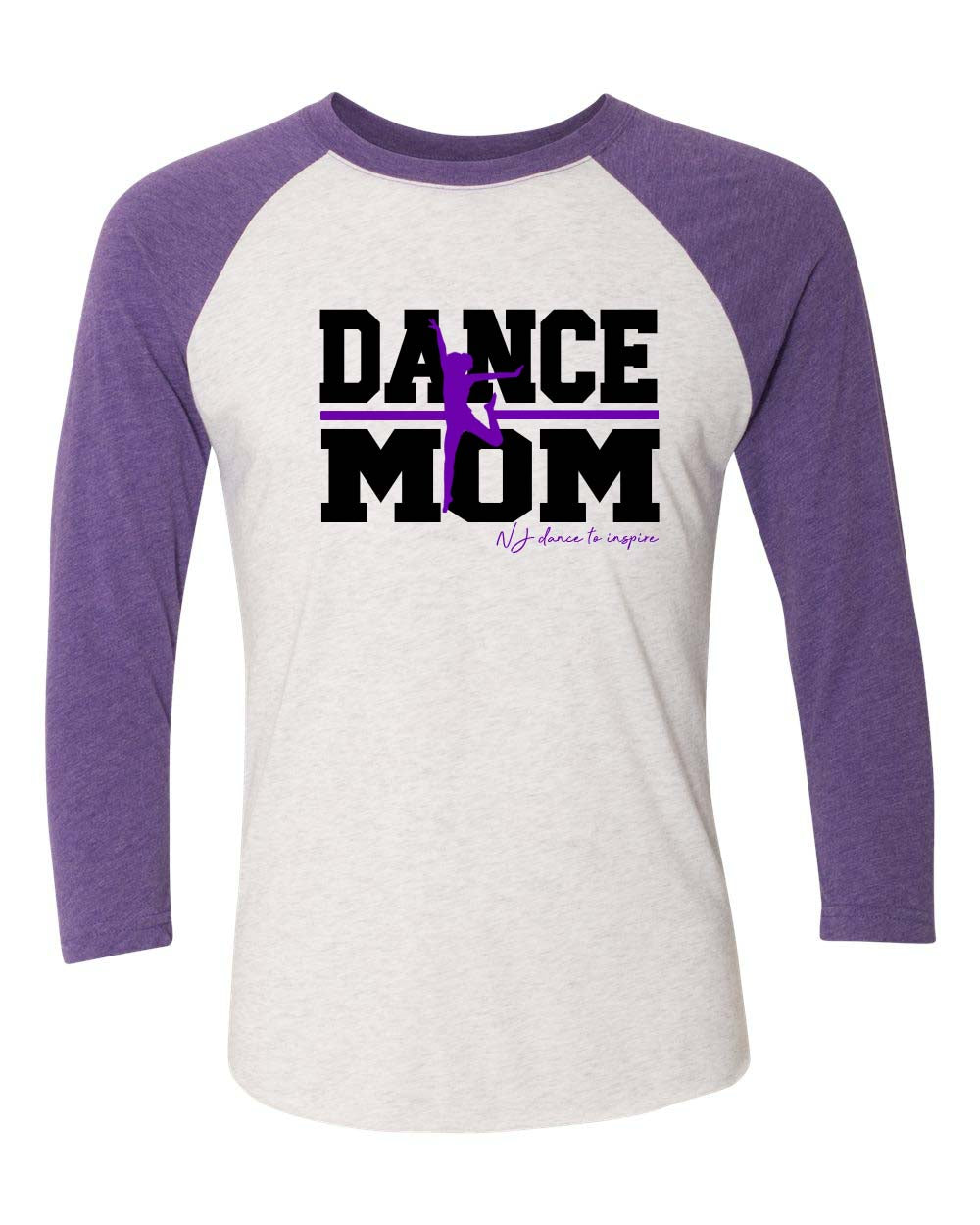 NJ Dance Design 9 raglan shirt