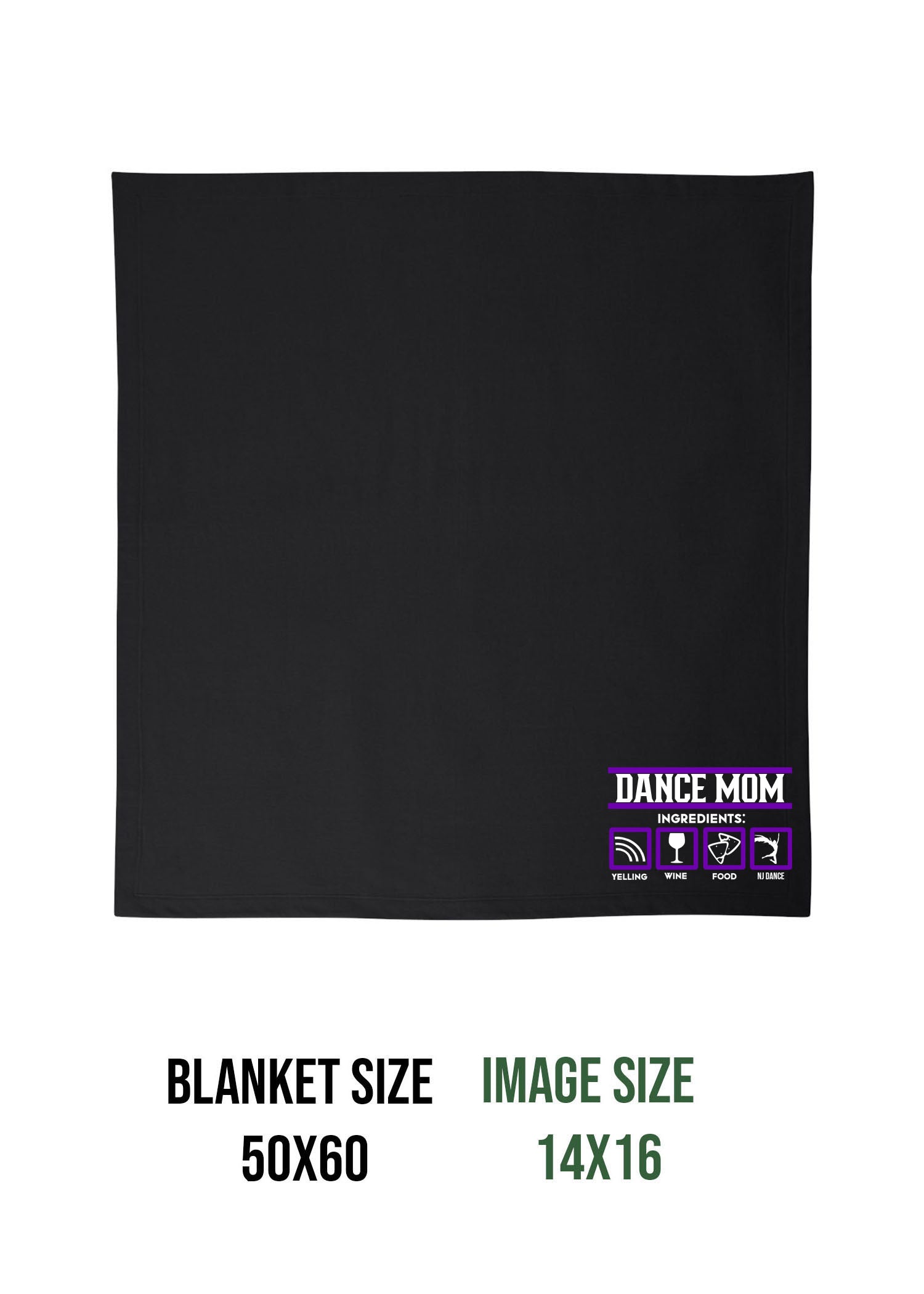 NJ Dance Design 8 Blanket