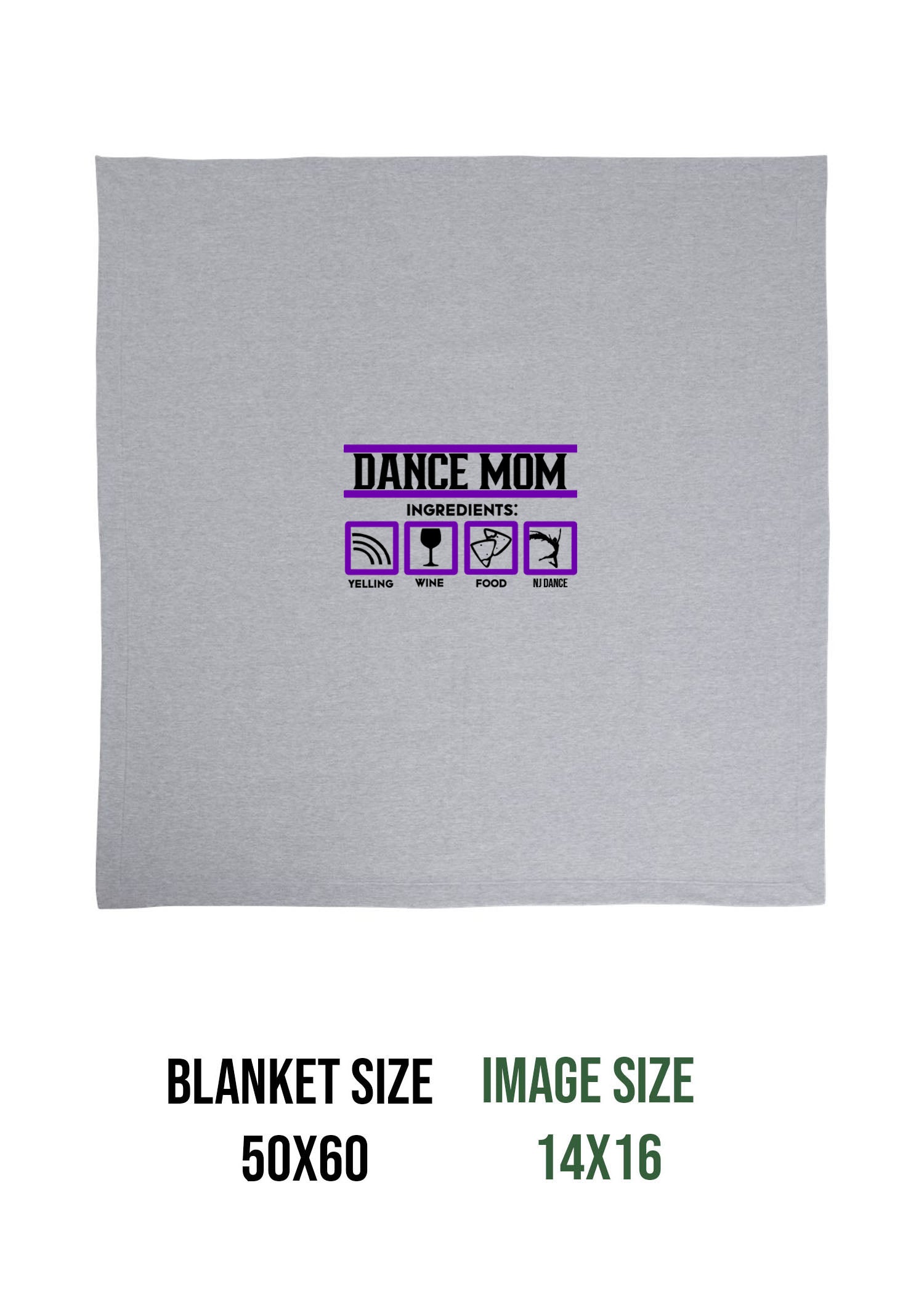 NJ Dance Design 8 Blanket