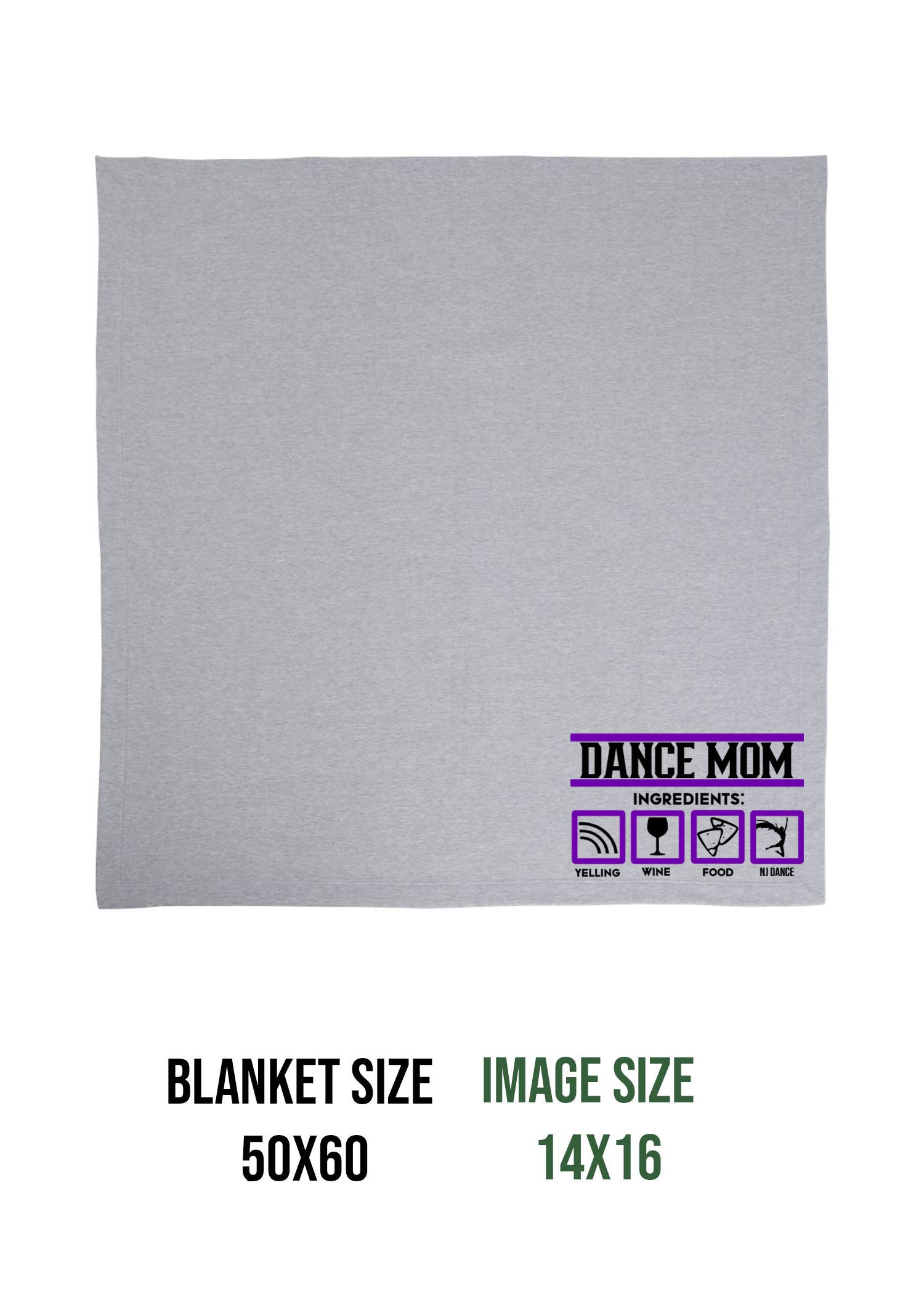 NJ Dance Design 8 Blanket