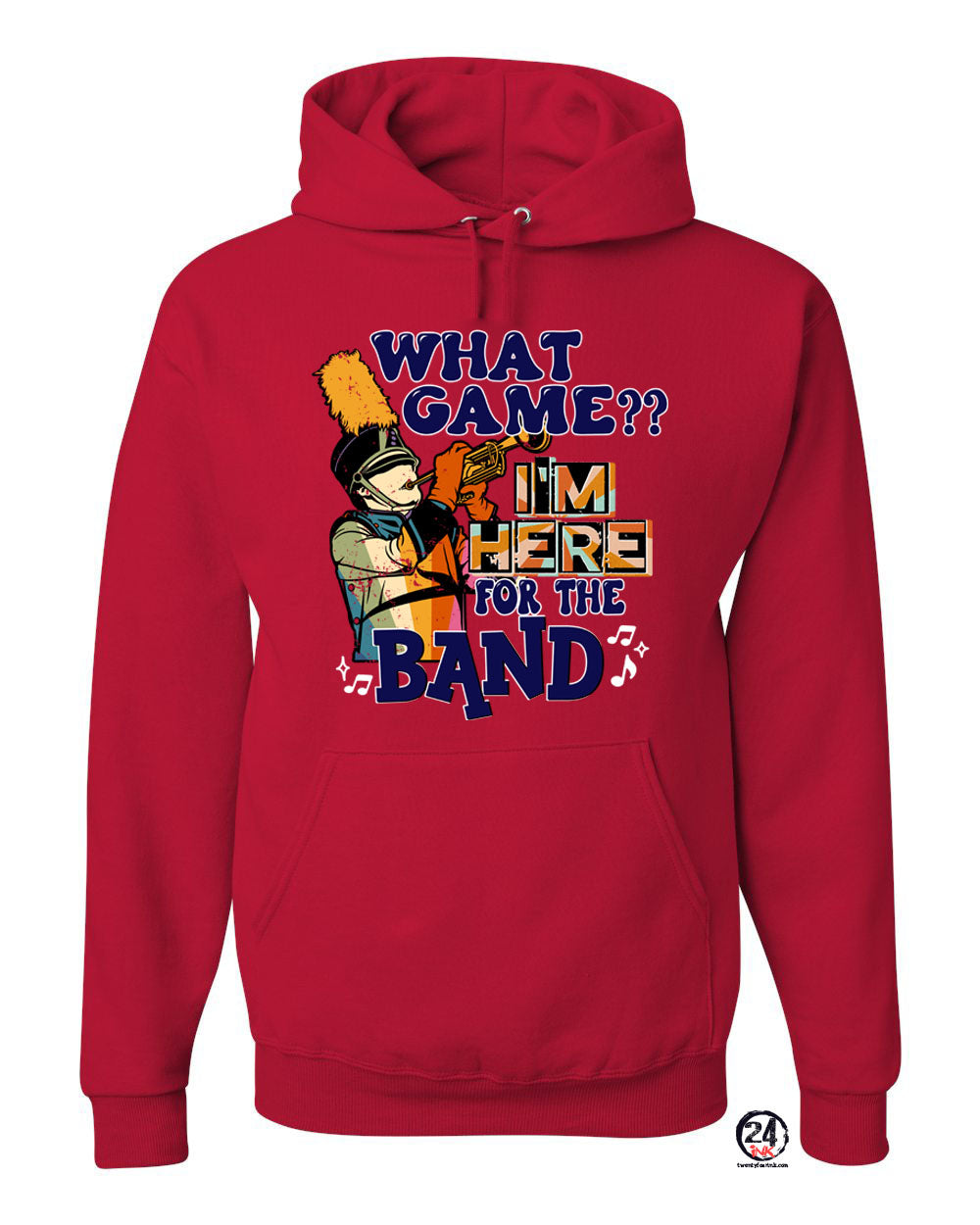 North Warren Band Design 2 Hooded Sweatshirt