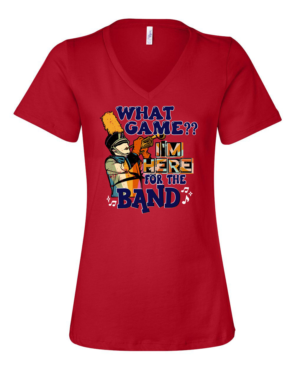 North Warren Band Design 2 V-neck T-shirt