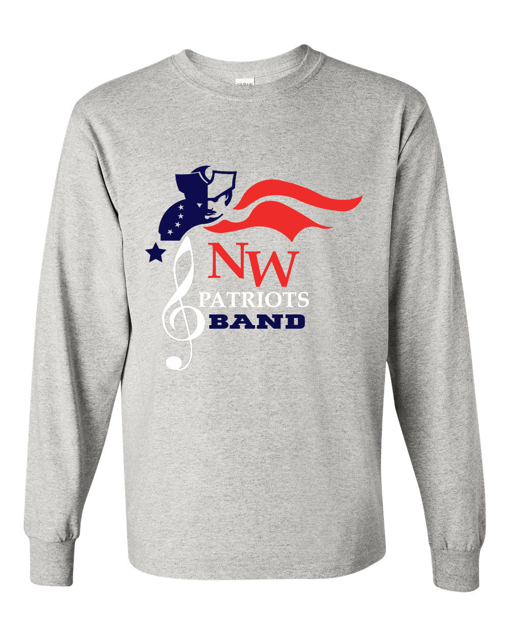 North Warren Band Design 3 Long Sleeve Shirt