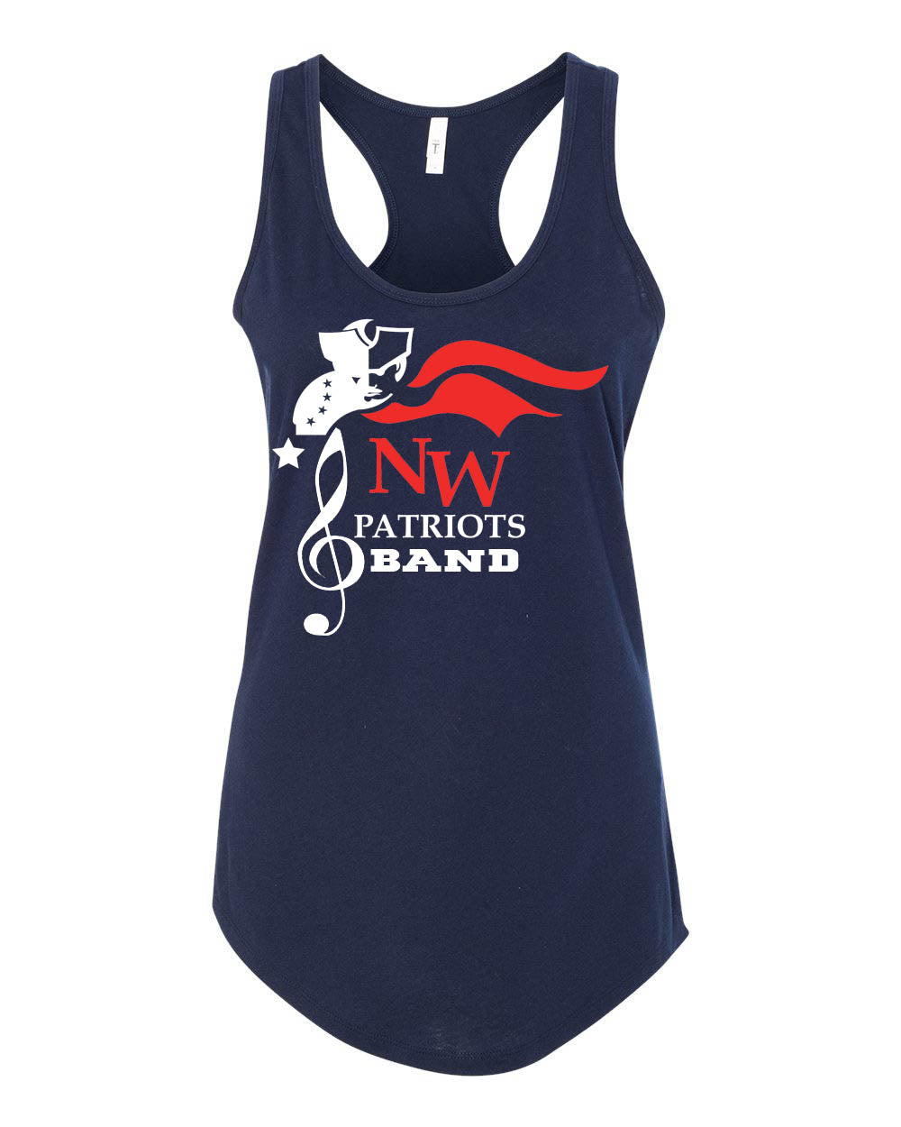 North Warren Band Design 3 Racerback Tank Top