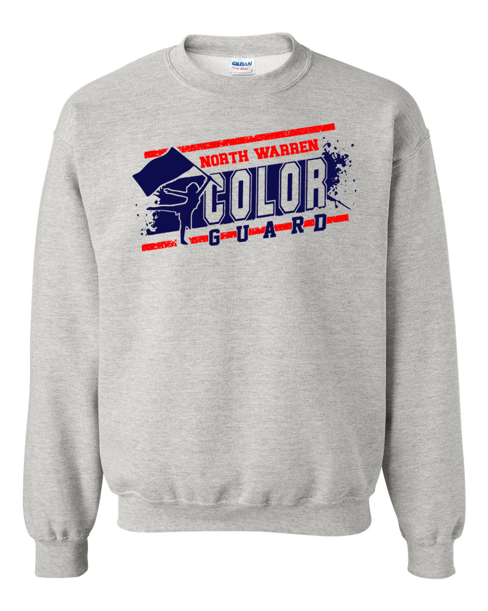 North Warren Marching Band Design 4 non hooded sweatshirt