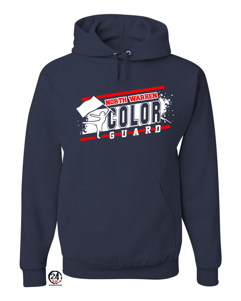 North Warren Band Design 4 Hooded Sweatshirt