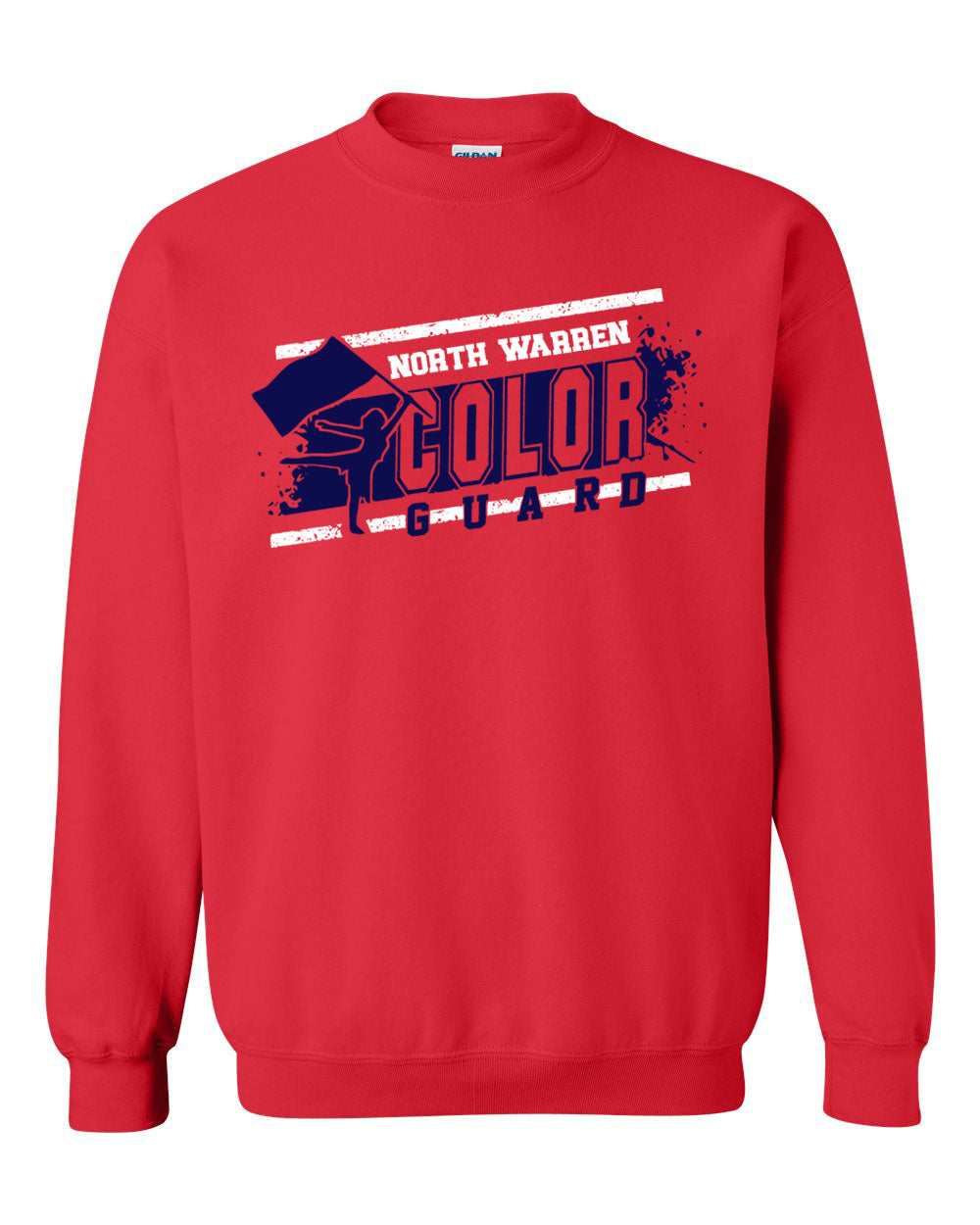 North Warren Marching Band Design 4 non hooded sweatshirt