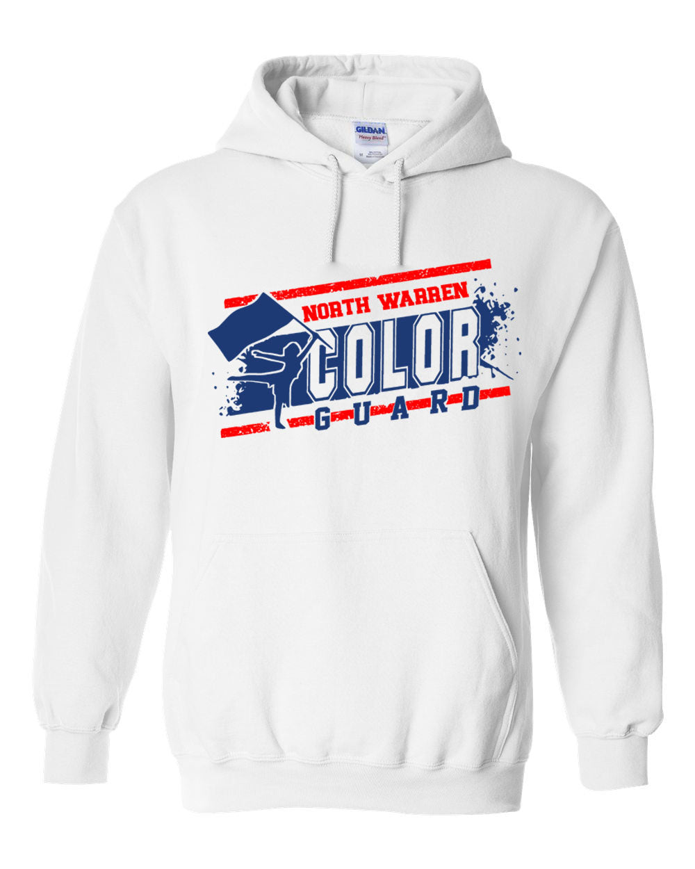 North Warren Band Design 4 Hooded Sweatshirt