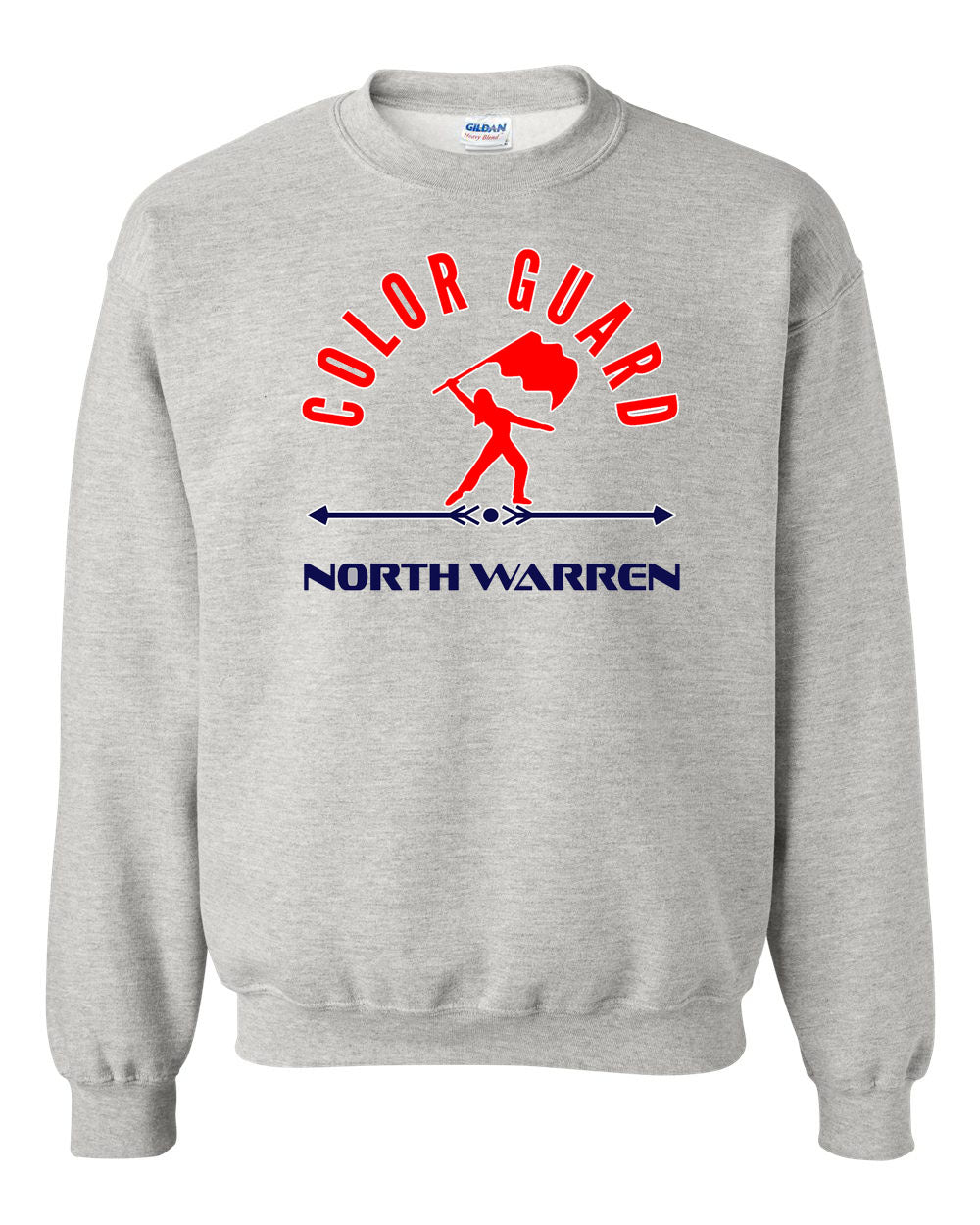 North Warren Marching Band Design 5 non hooded sweatshirt