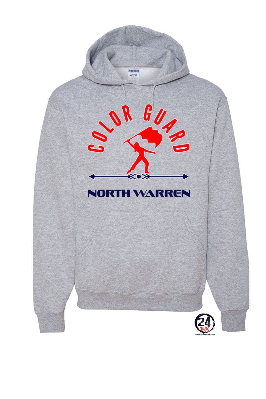 North Warren Band Design 5 Hooded Sweatshirt